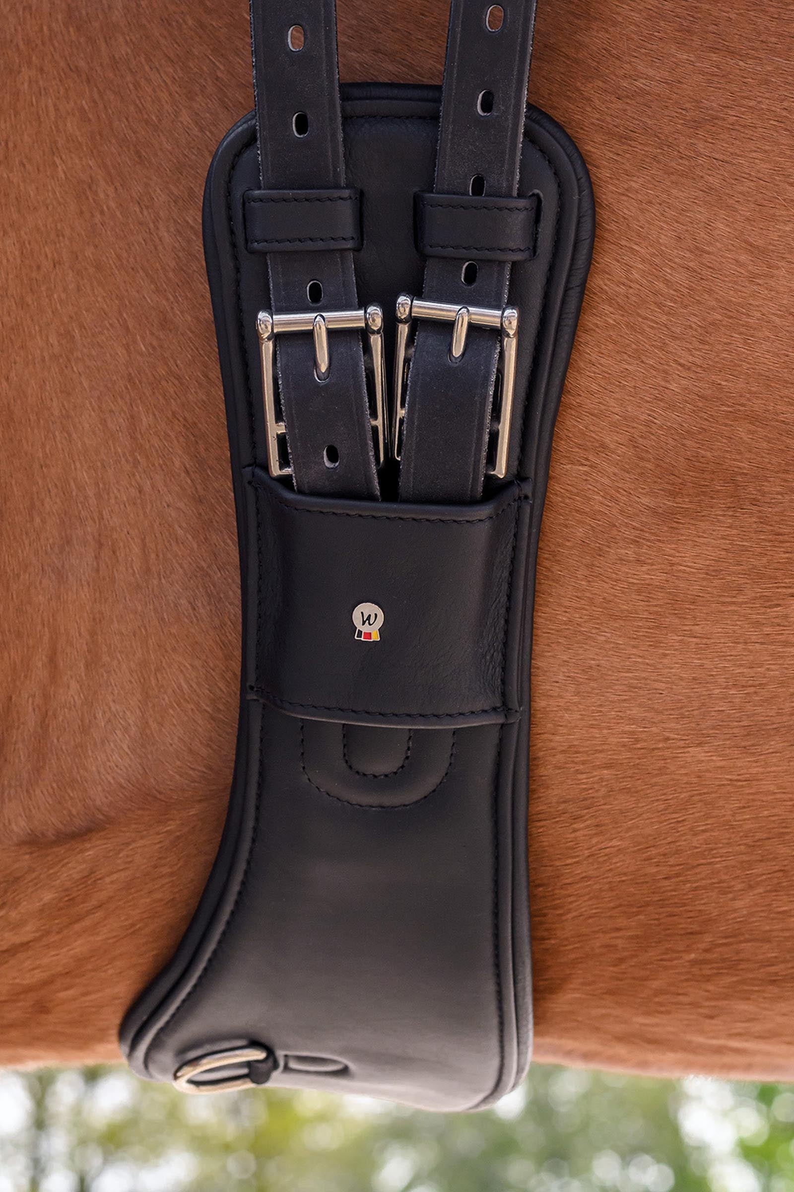 Waldhausen Contour Leather Girth, Short Saddles, Girths & Stirrups