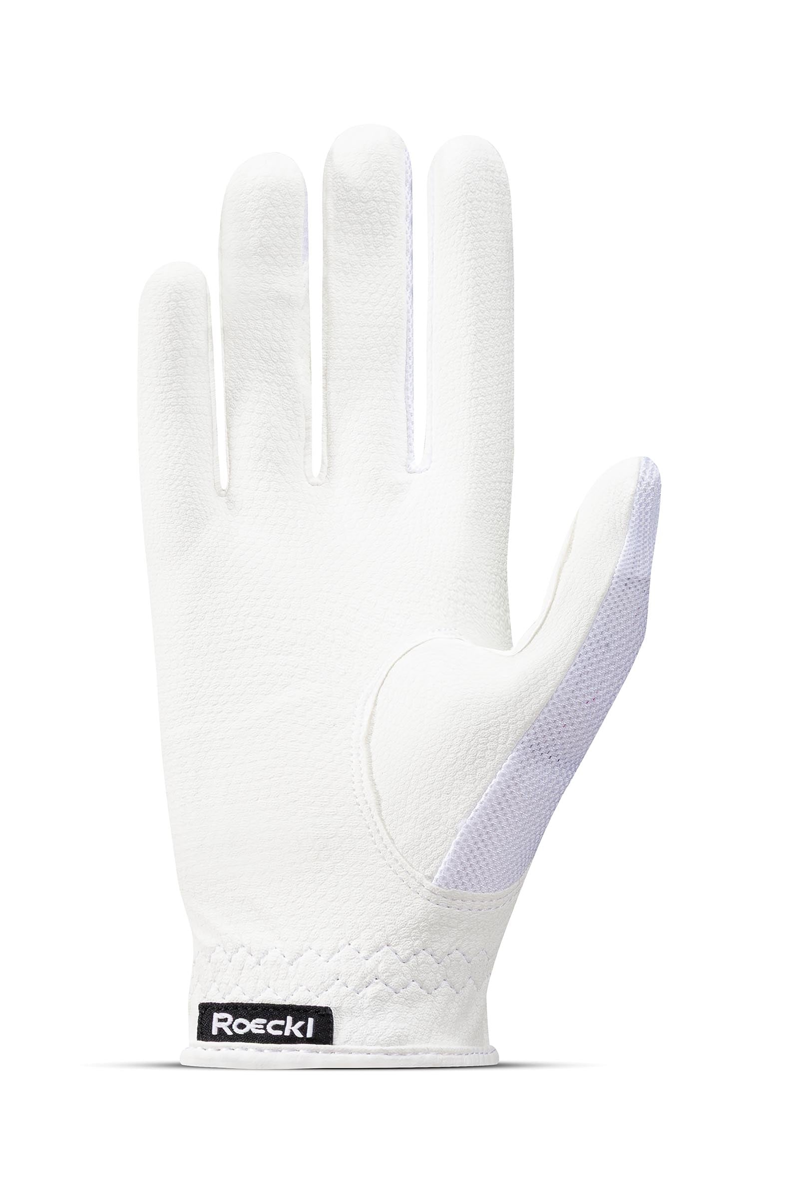 Roeck-Grip Lite Reithandschuhe White 6