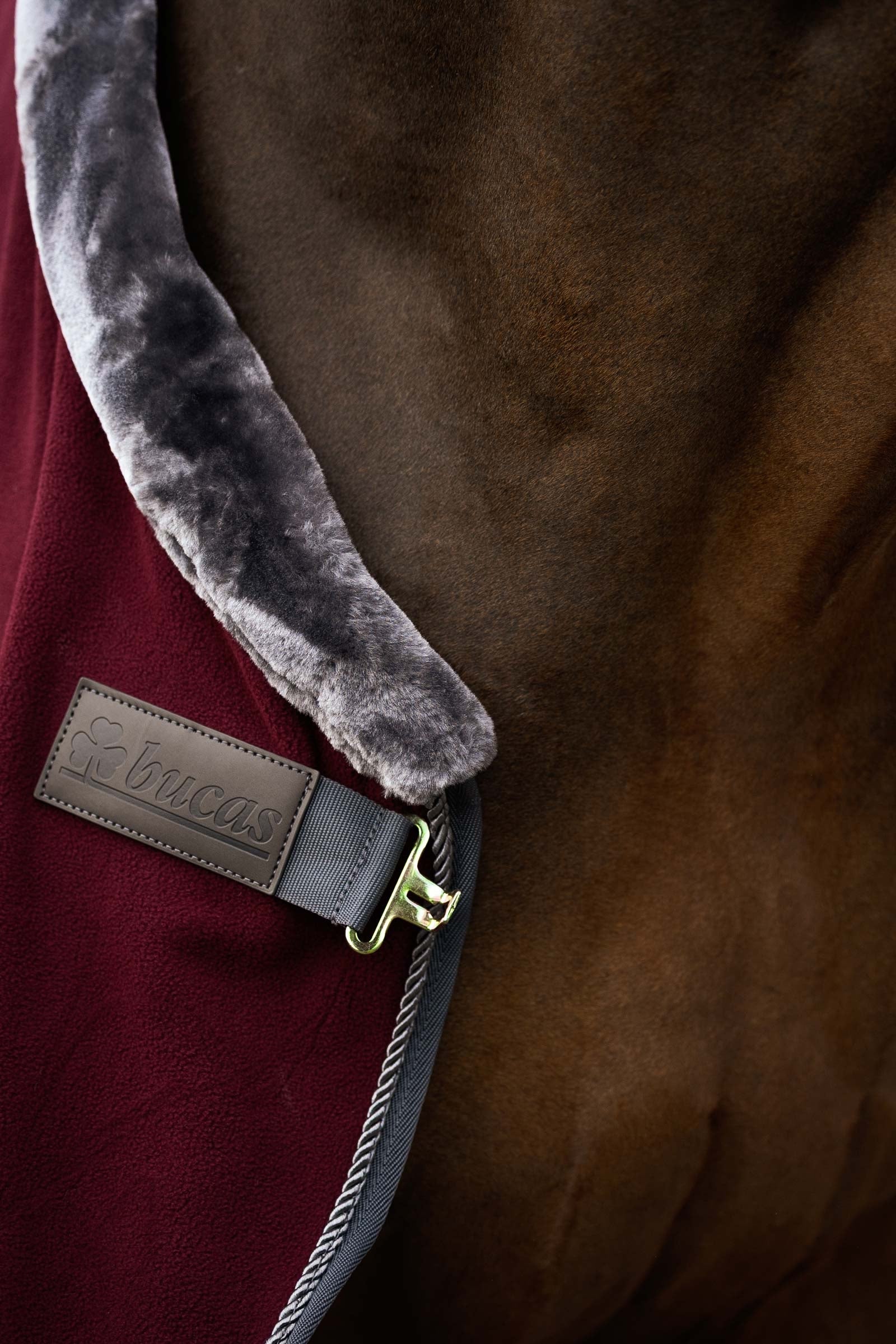 Bucas Show-Line Fleece Rug, 400 g Horse Rugs