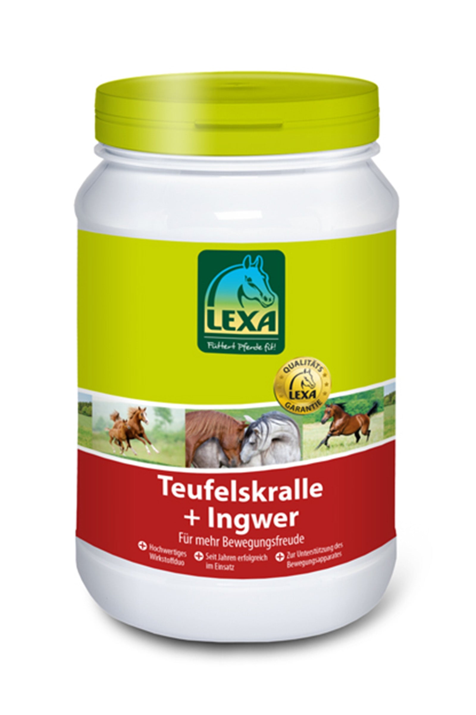 Lexa LEXA Teufelskralle & Ingwer Pellets, 1kg Horse Feed & Nutrition