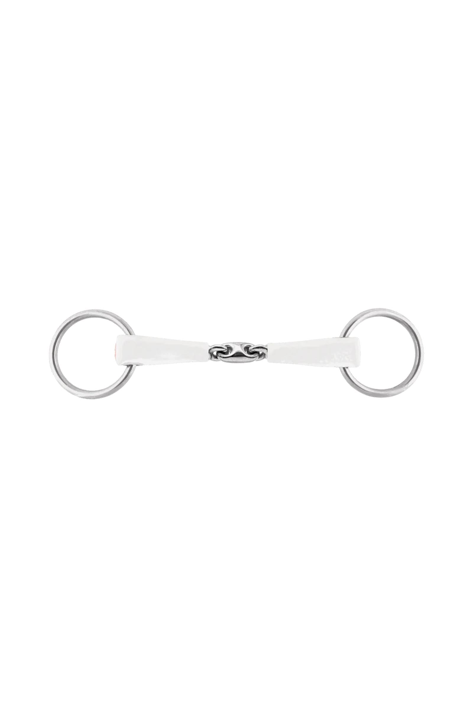 Sprenger Nathe Wassertrense, doppelt gebrochen, 20 mm, 55 mm Ringe, Thermoplastik Gebisse