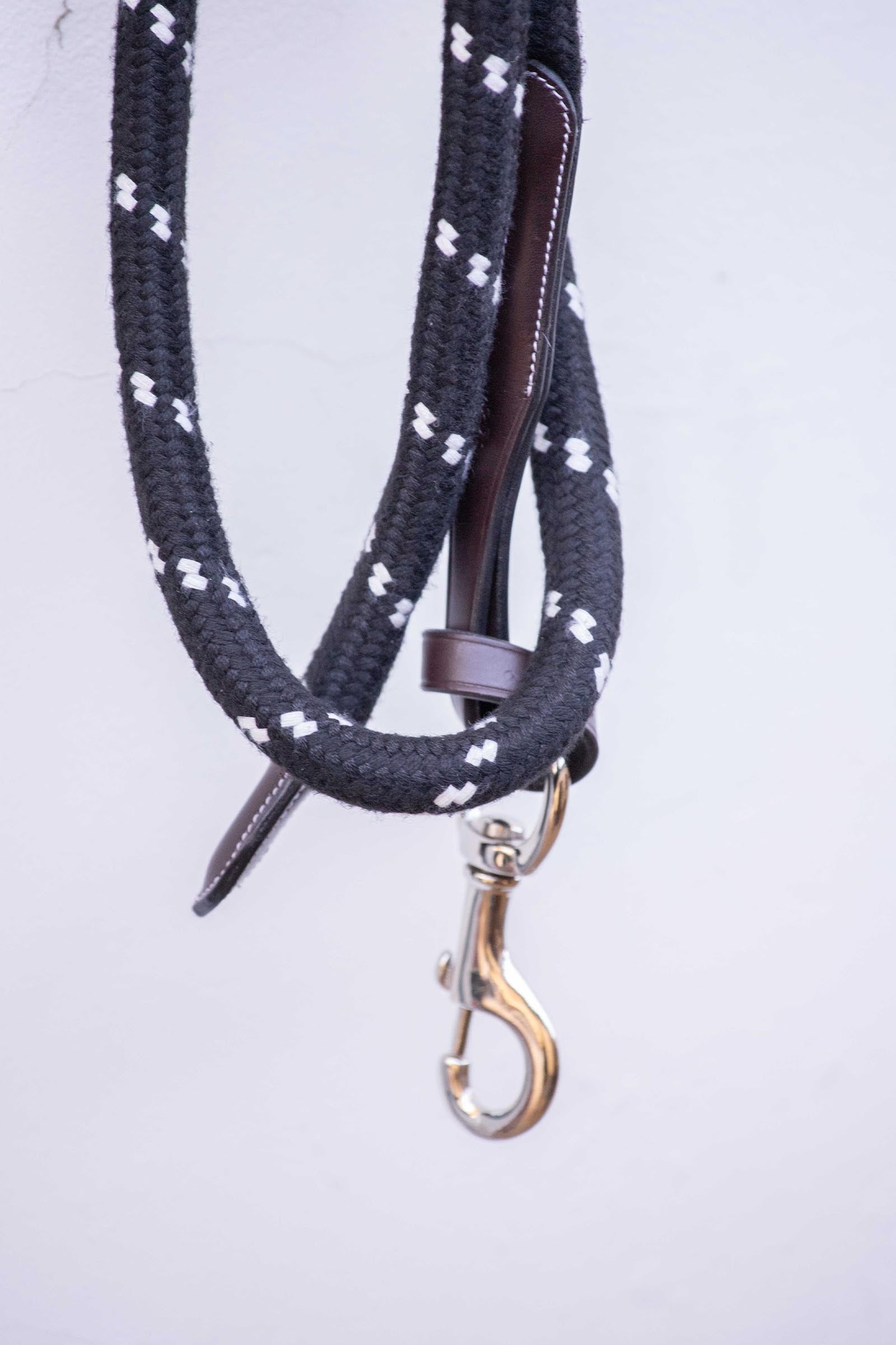 PENELOPE Longe In Rope and Leather (1,5 m) Horse Training