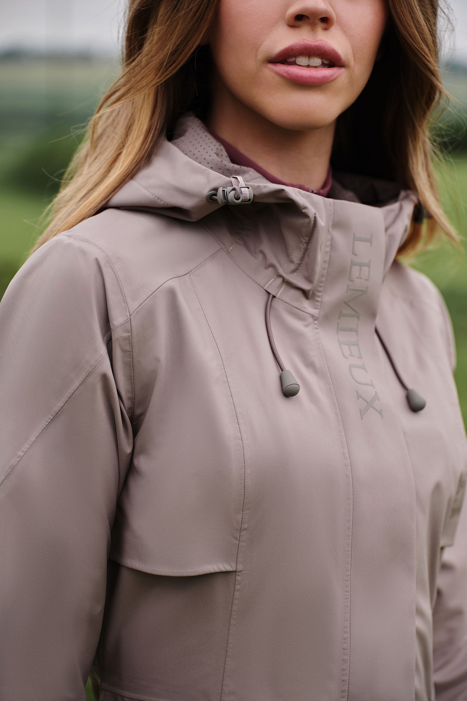 LeMieux Grace Women's Long Rain Jacket Women’s Riding Clothing