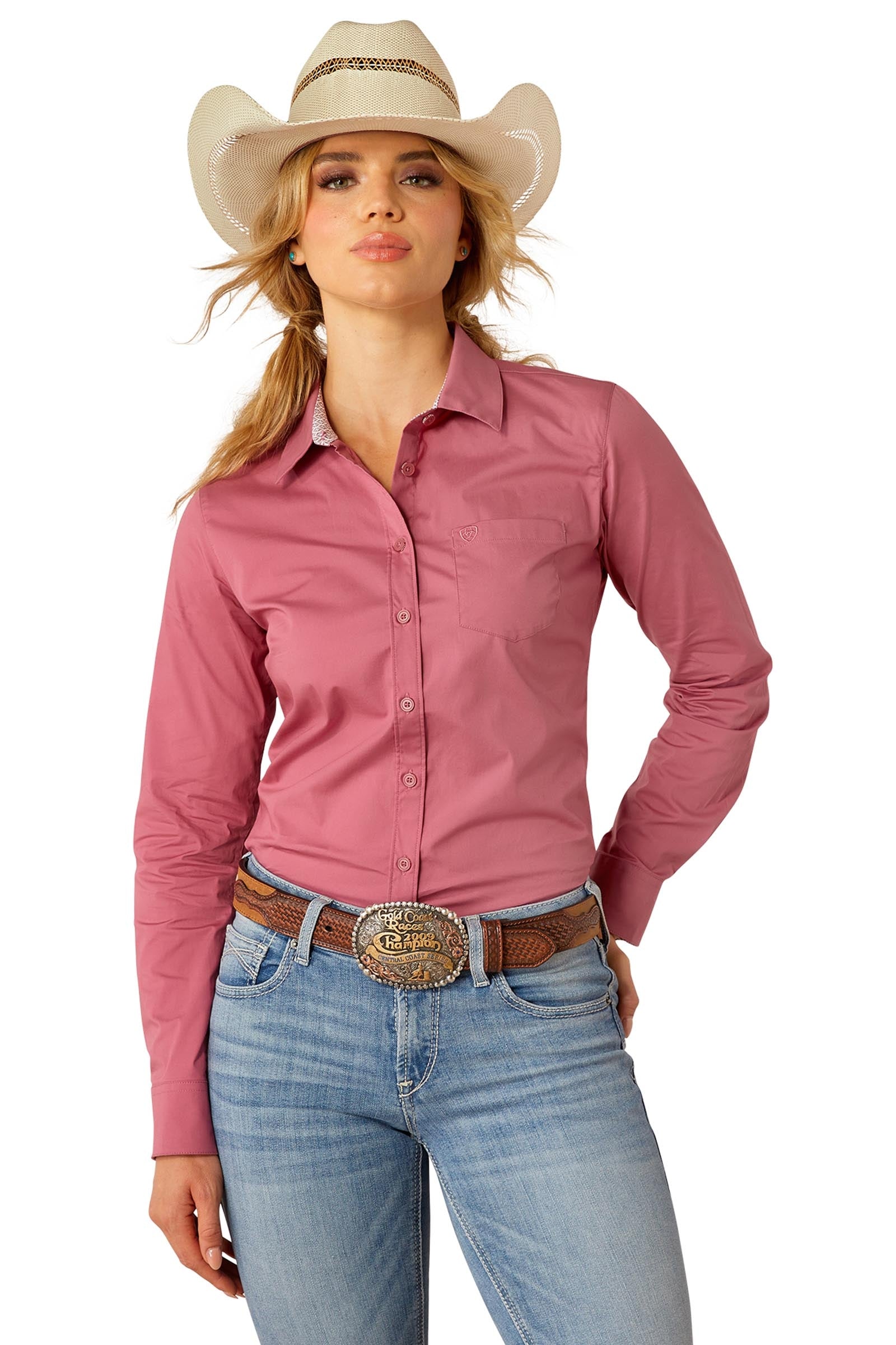 Ariat Kirby Stretch Damen Westernshirt Damen Reitbekleidung