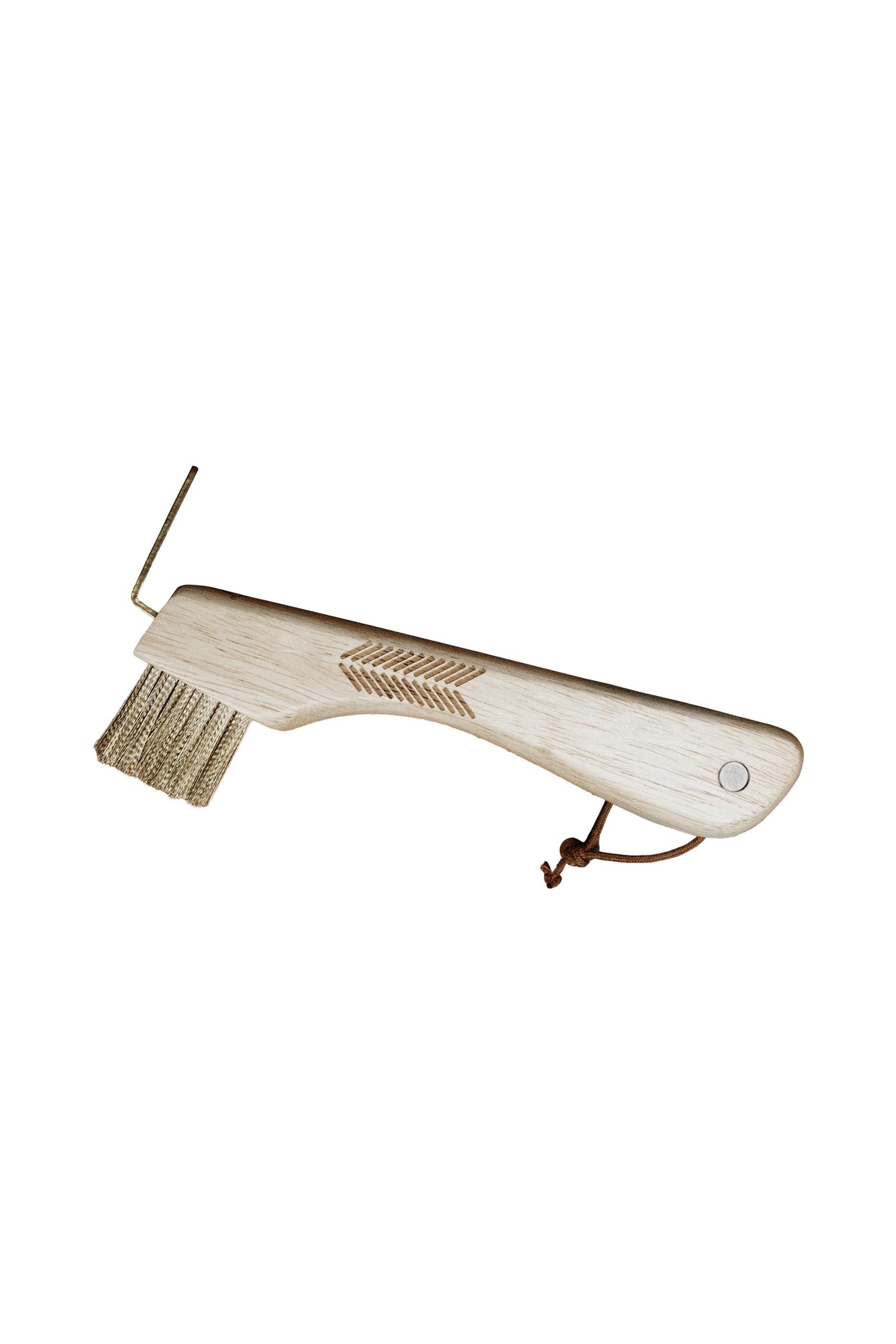 Grooming Deluxe Hufkratzer mit Metallborsten & Magnet Pferde Putzzeug