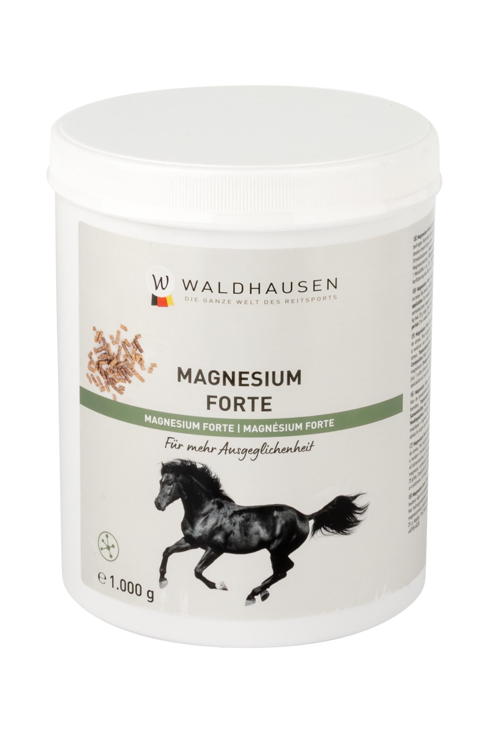 Waldhausen Magnesium forte - Für mehr Ausgeglichenheit, 1kg Horse Feed & Nutrition