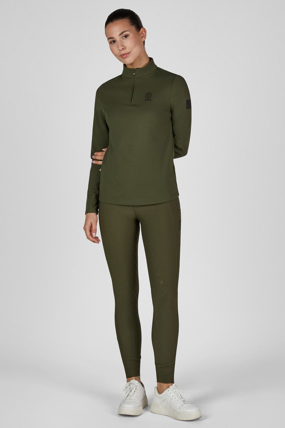 Eskadron Heritage 26/27 Womens Half-Zip Longsleeve Shirt Women’s Riding Clothing