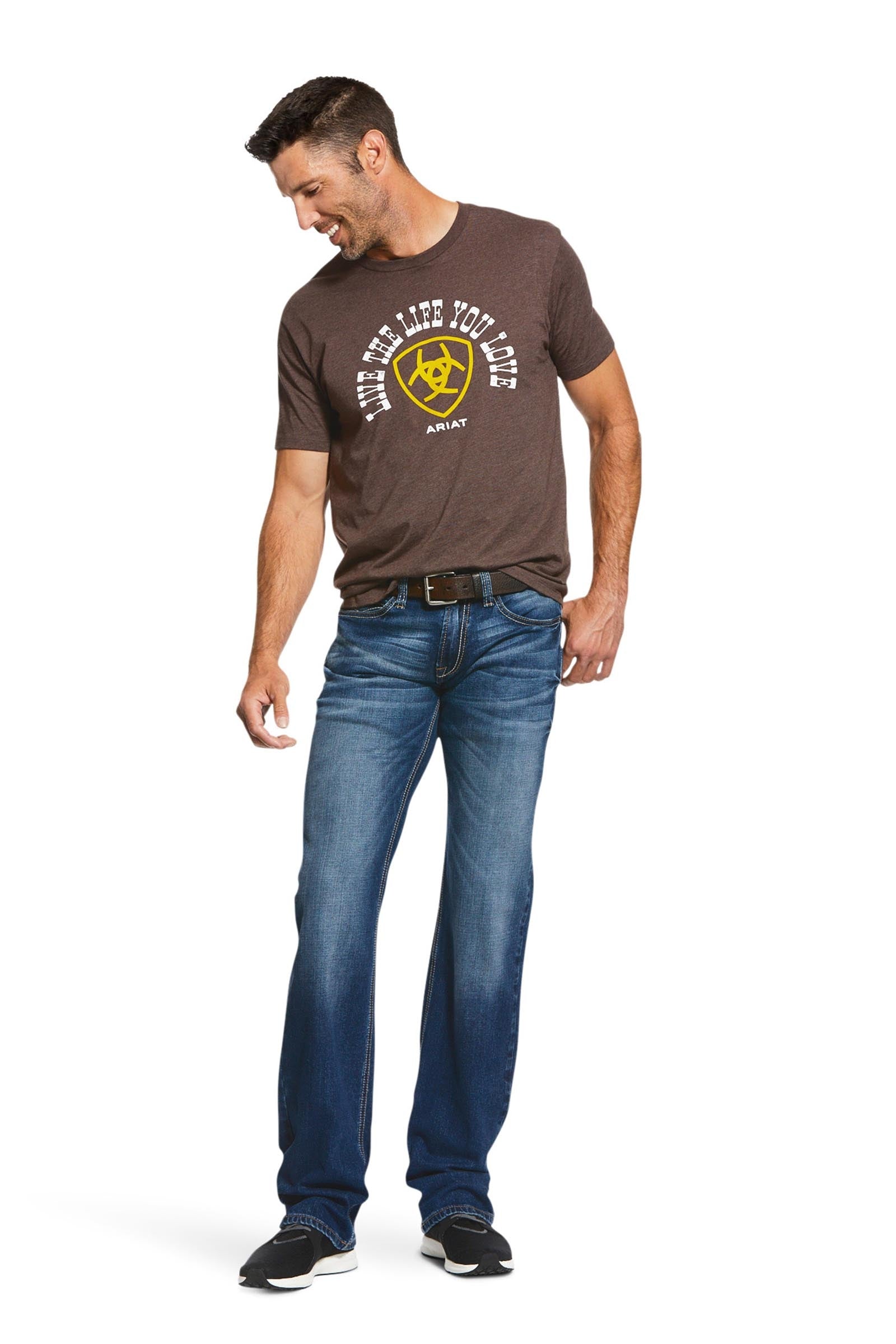 Ariat Nassau M7 Rocker Men´s Straight Leg Jeans Mens Riding Clothing