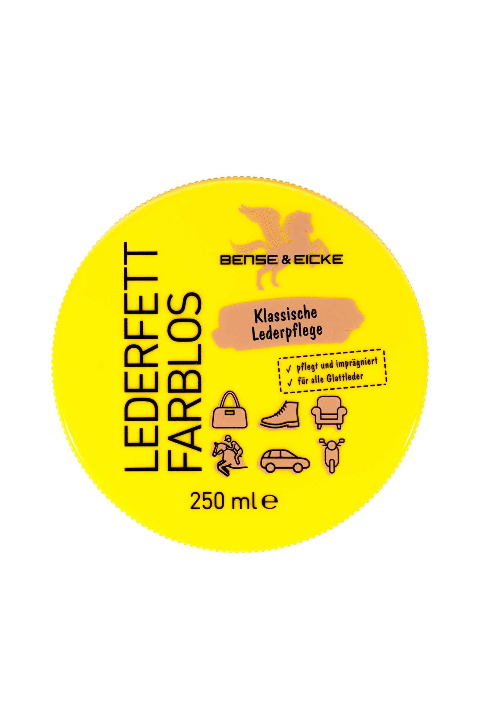 Bense & Eicke Lederfett Farblos, 250 ml Pflege