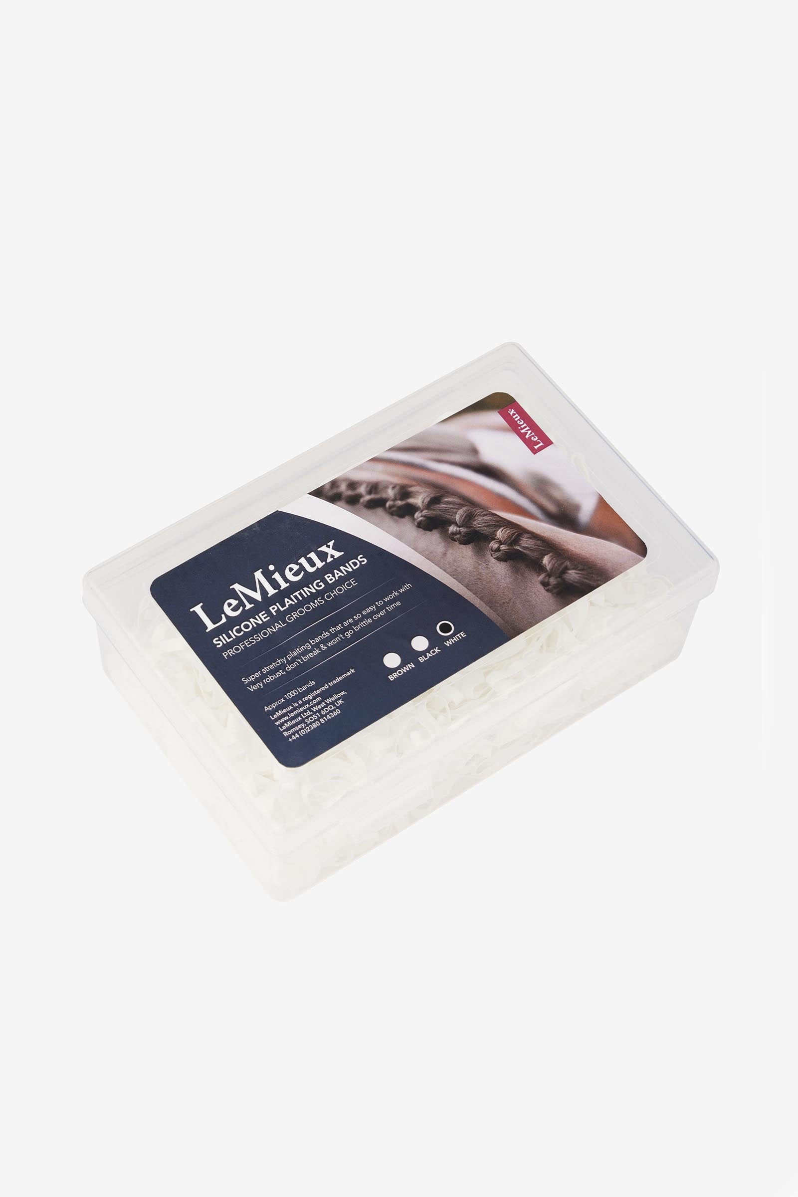 LeMieux Silicone Plaiting Bands Horse Grooming Tools