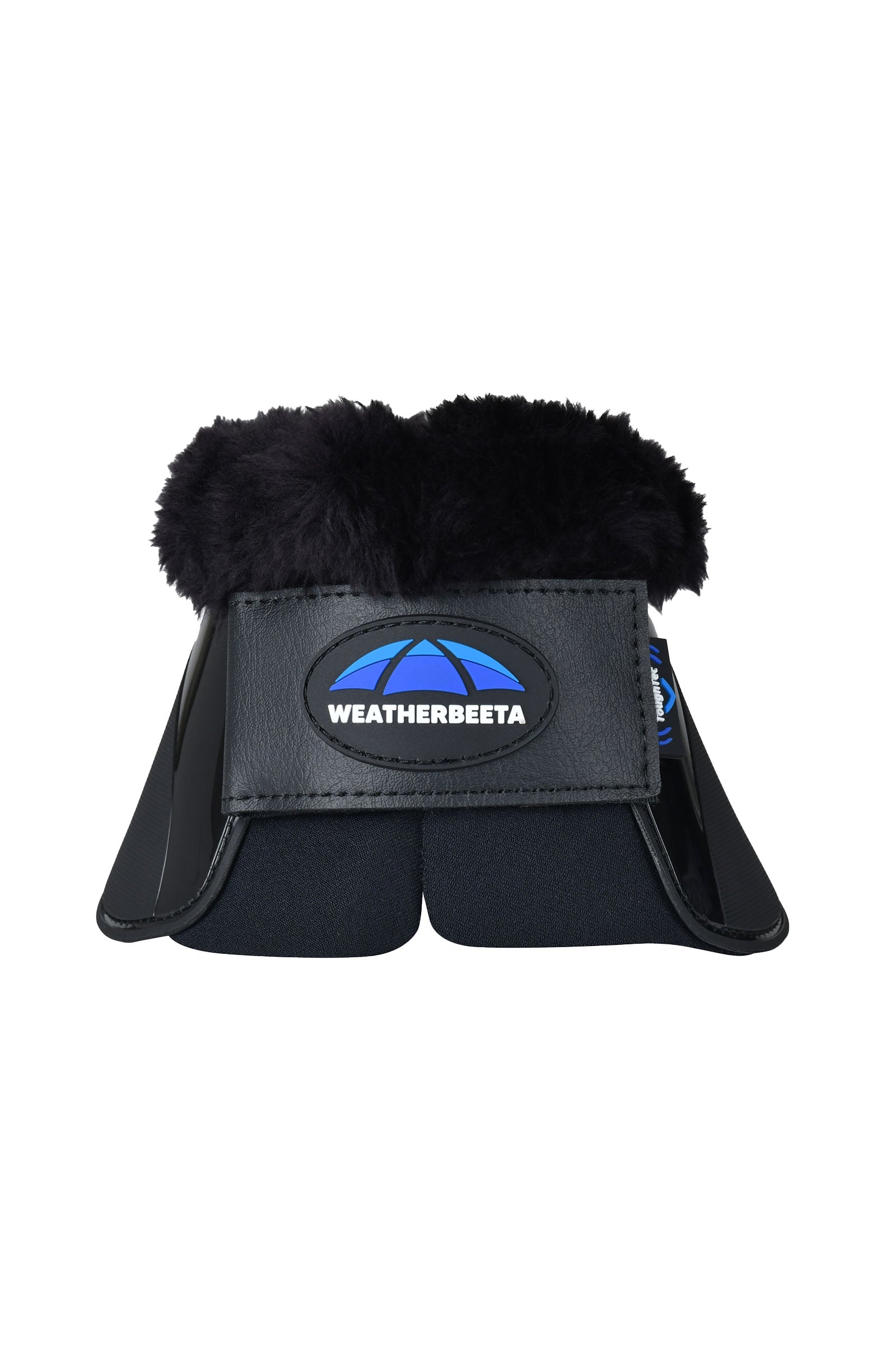 Weatherbeeta Tough-Tec Impact Fleece Trim Bell Boots Leg Protection & Hoof Protection for Horses