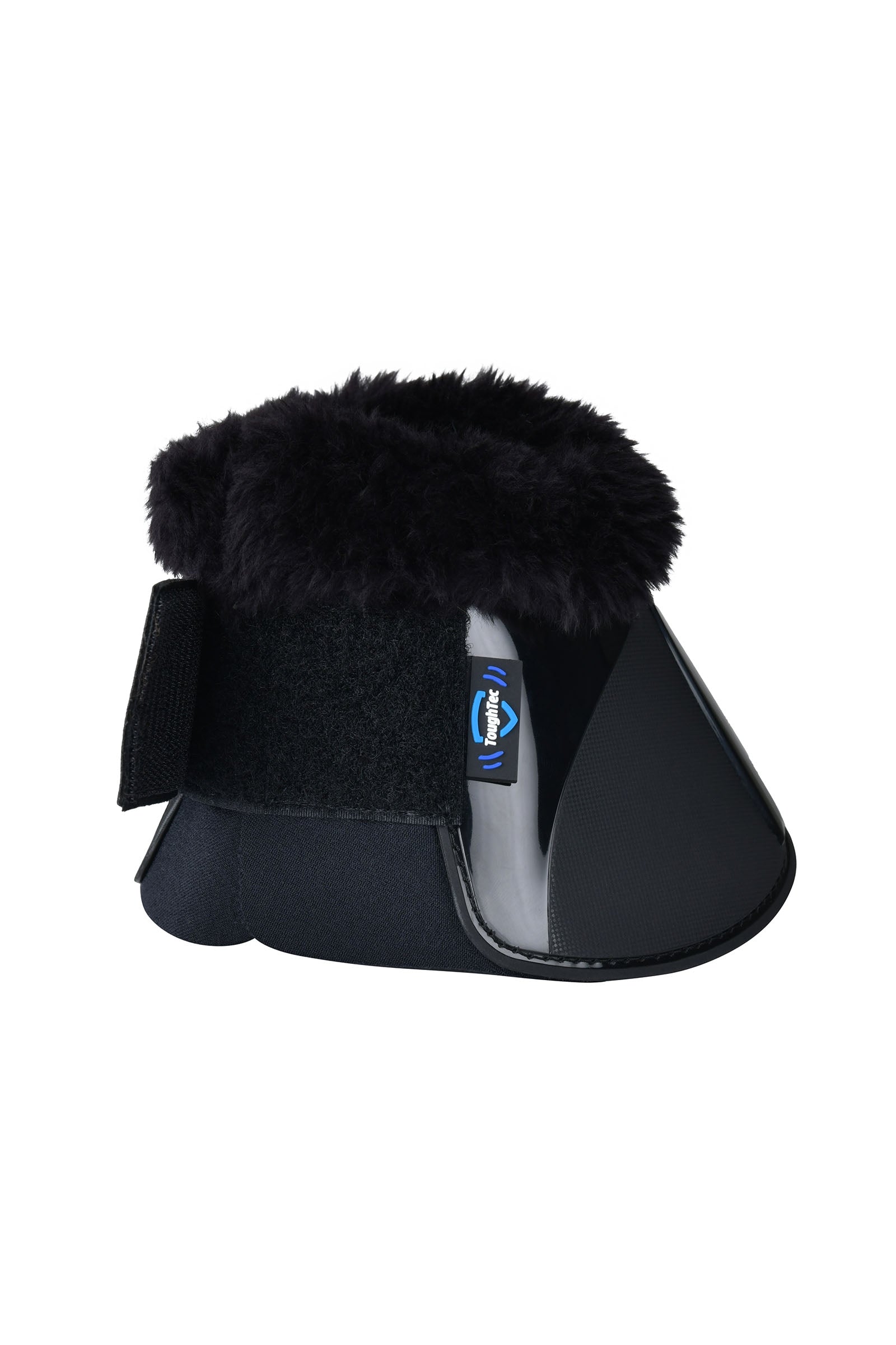 Weatherbeeta Tough-Tec Impact Fleece Trim Bell Boots Leg Protection & Hoof Protection for Horses
