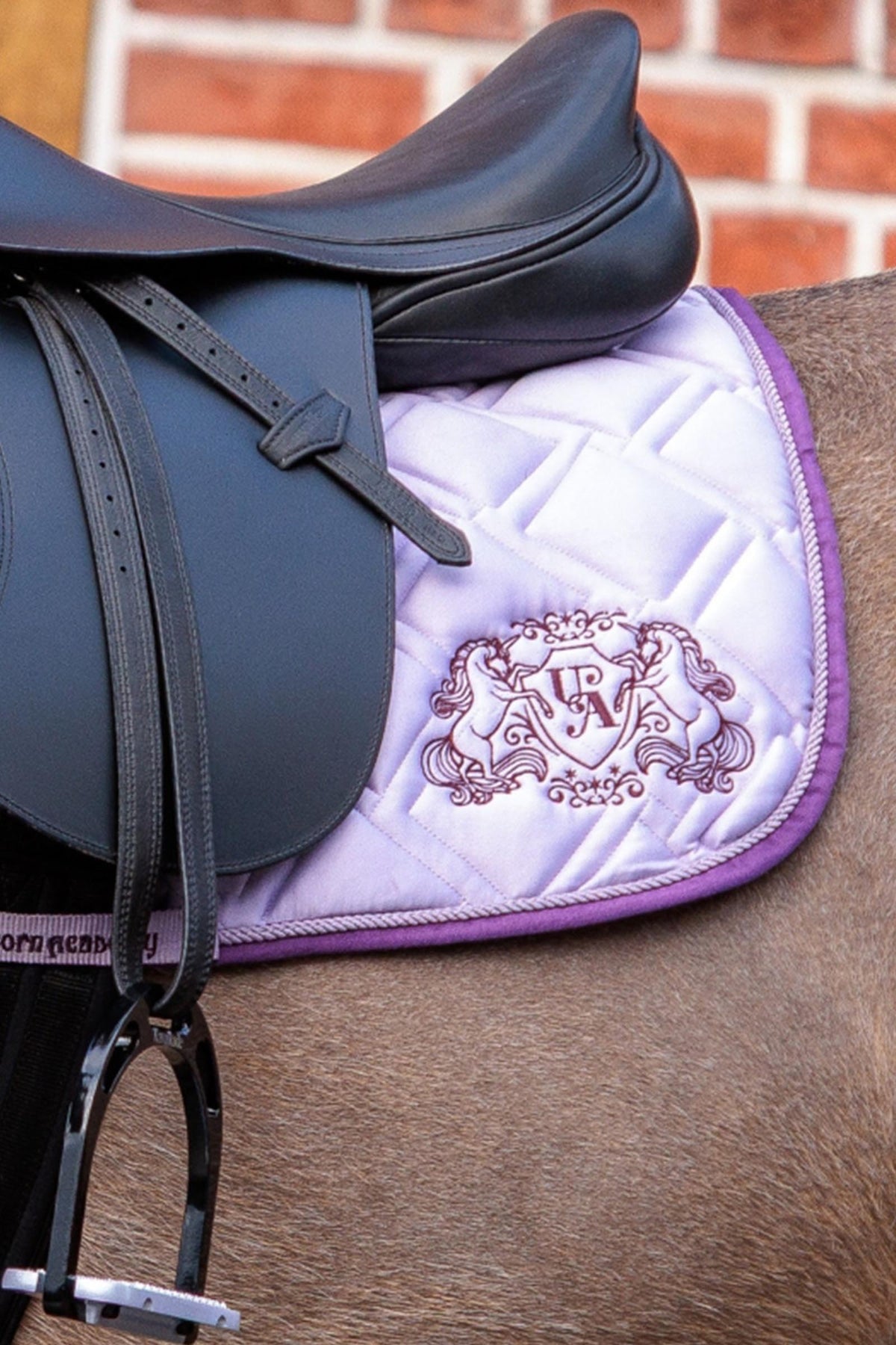 undefined Kavalkade Unicorn Academy Dressage Saddlepad with Cord Saddle Pads