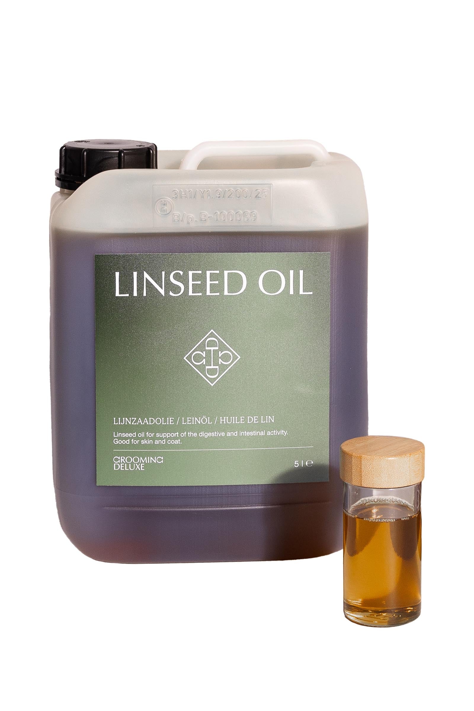 Grooming Deluxe Leinöl, 5000 ml Horse Feed & Nutrition