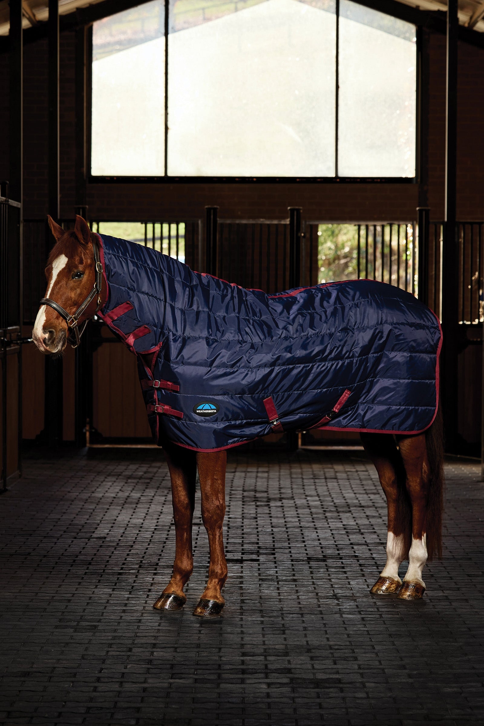 Weatherbeeta ComFiTec 210D Channel Quilt Stable Rug Combo Neck 220G Pferdedecken