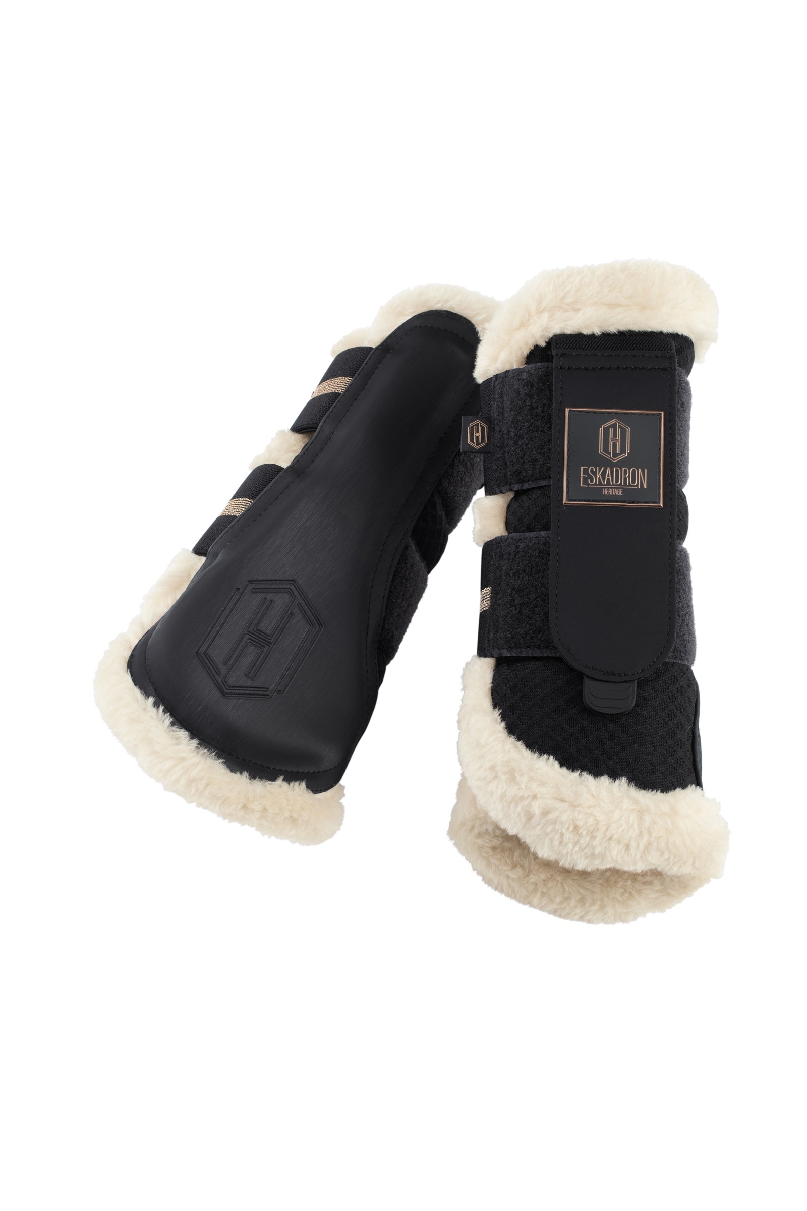 Eskadron Heritage AW24 Mesh Gamaschen mit Kunstfell Leg Protection & Hoof Protection for Horses