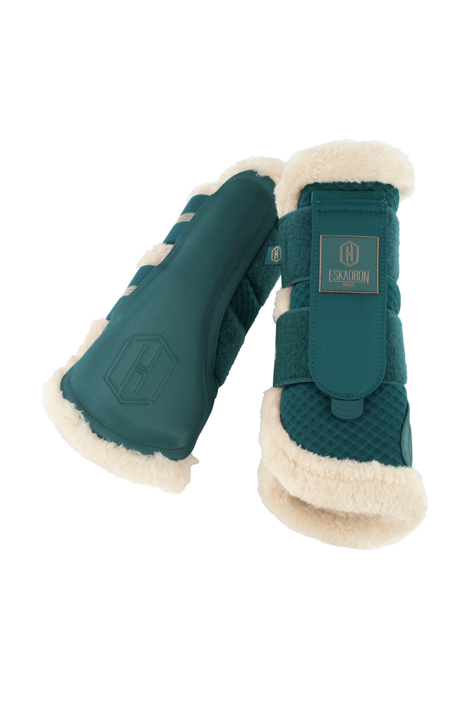 Eskadron Heritage AW24 Mesh Gamaschen mit Kunstfell Leg Protection & Hoof Protection for Horses