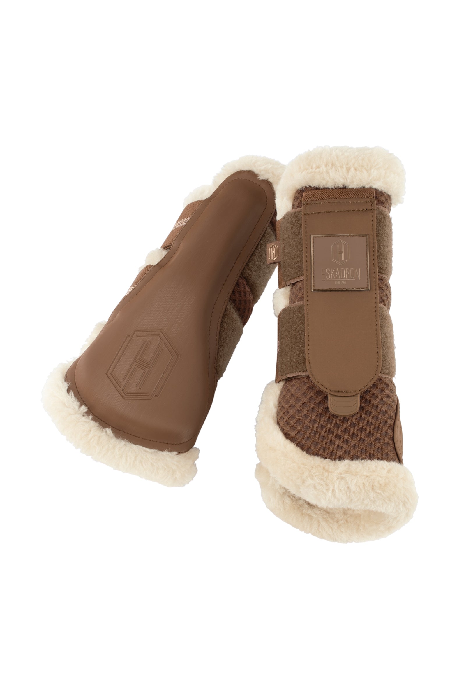 Eskadron Heritage AW24 Mesh Gamaschen mit Kunstfell Leg Protection & Hoof Protection for Horses