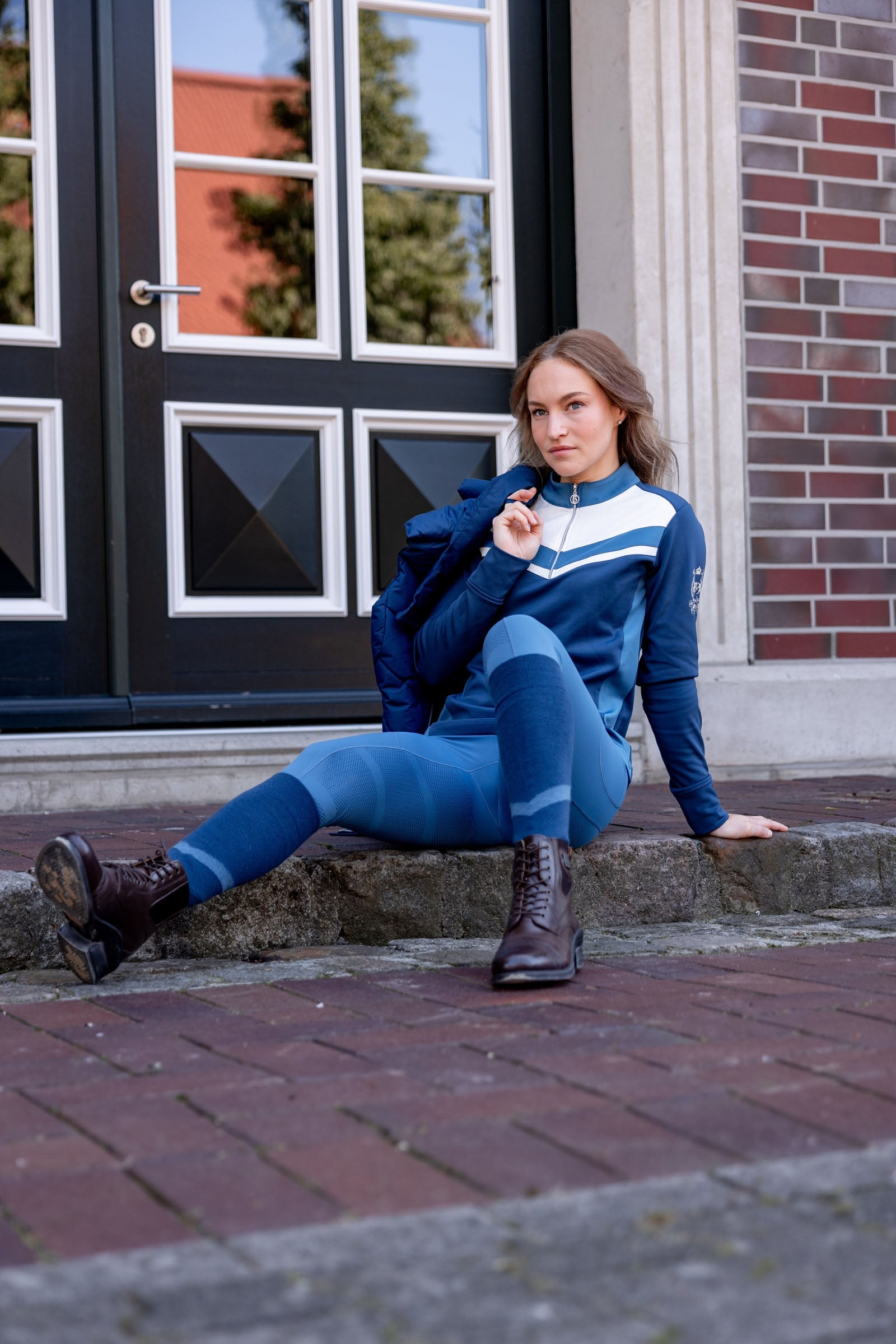 B Vertigo Leonora Women´s Seamless Fullgrip Thermo Tights Womens Breeches