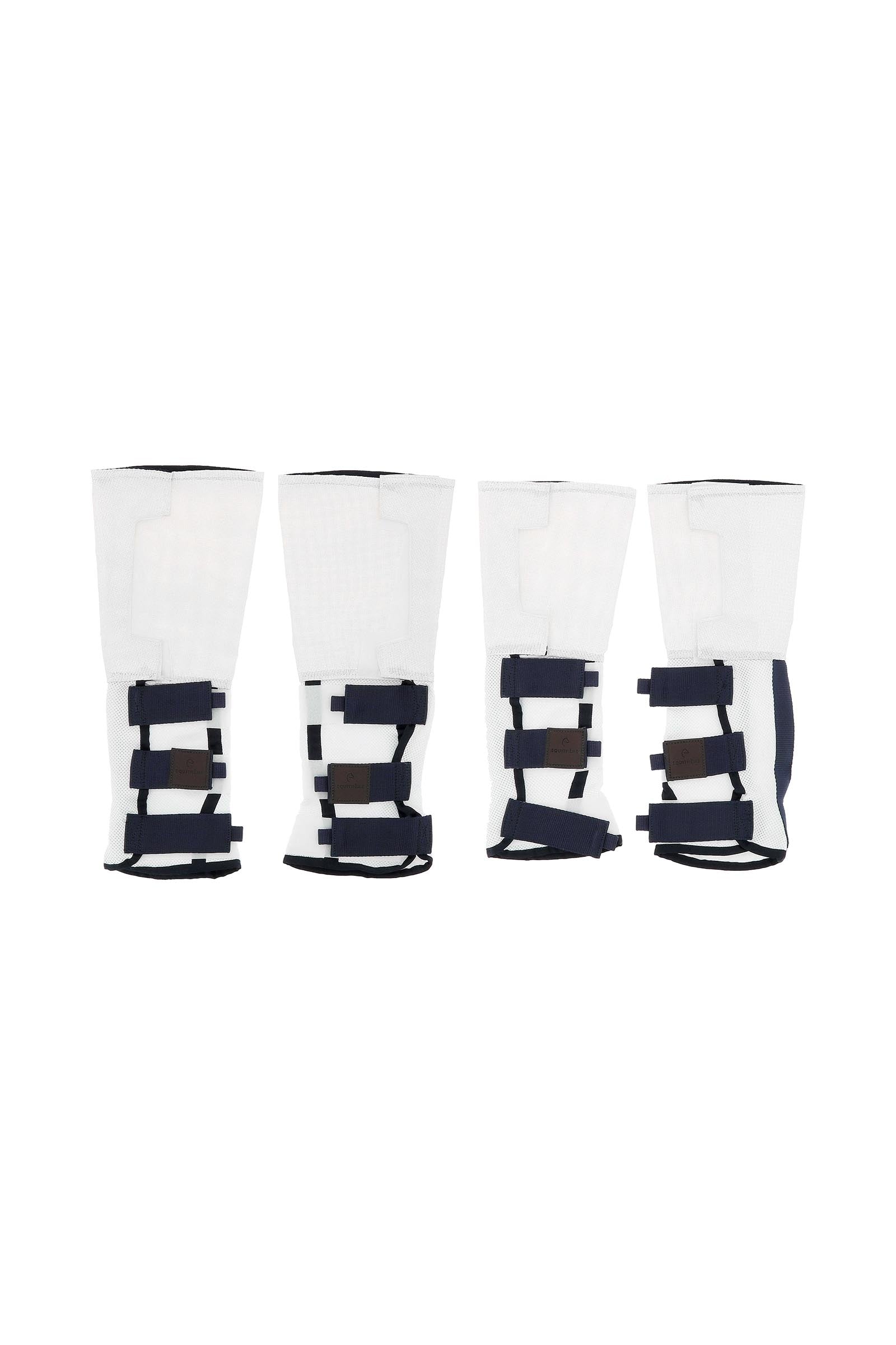 Equi Theme EQUITHÈME Pro Fliegenschutzgamaschen (4 Stück) Leg & Hoof Protection