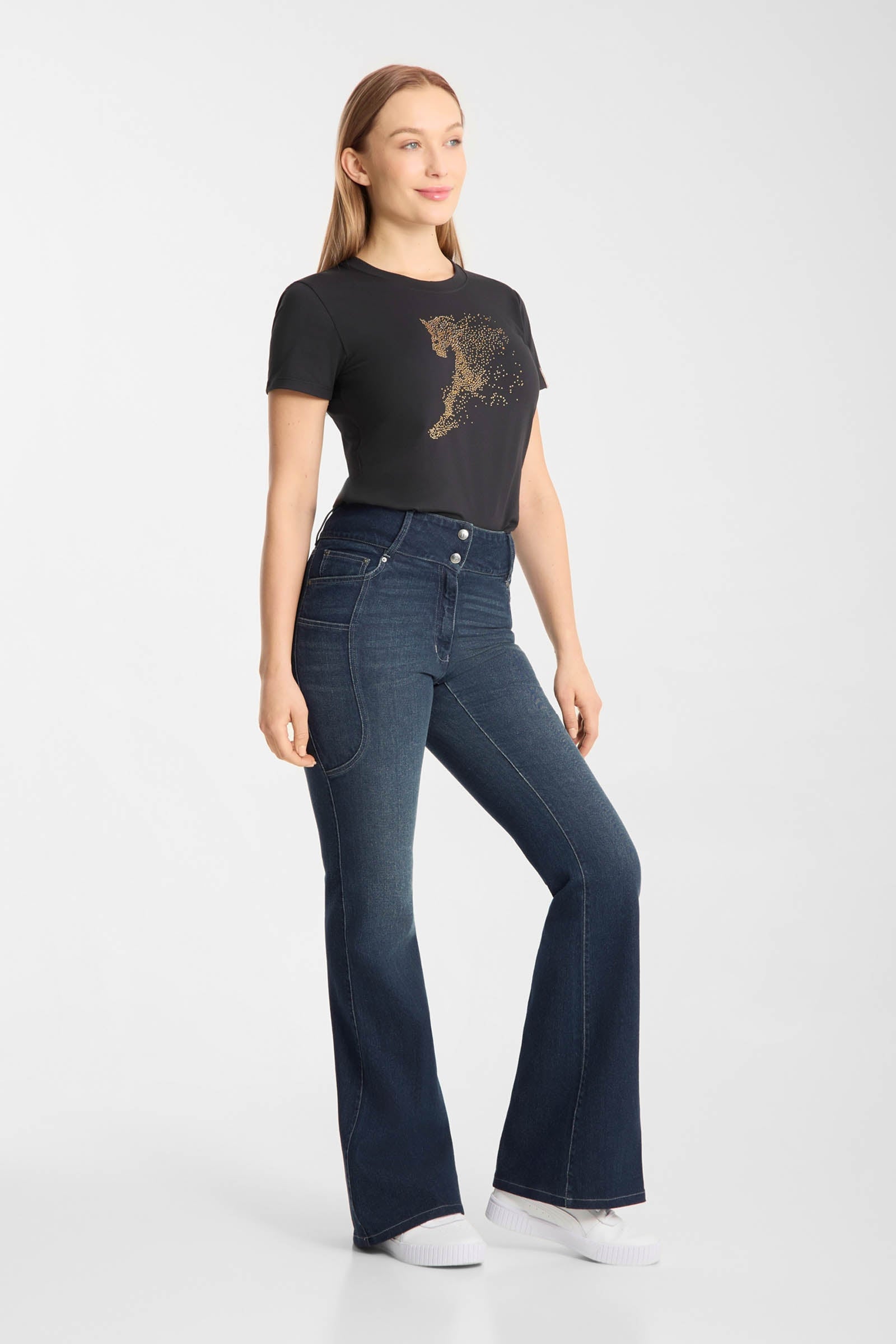 Horze Eleanor Women´s Western Bootcut Jeans Womens Breeches