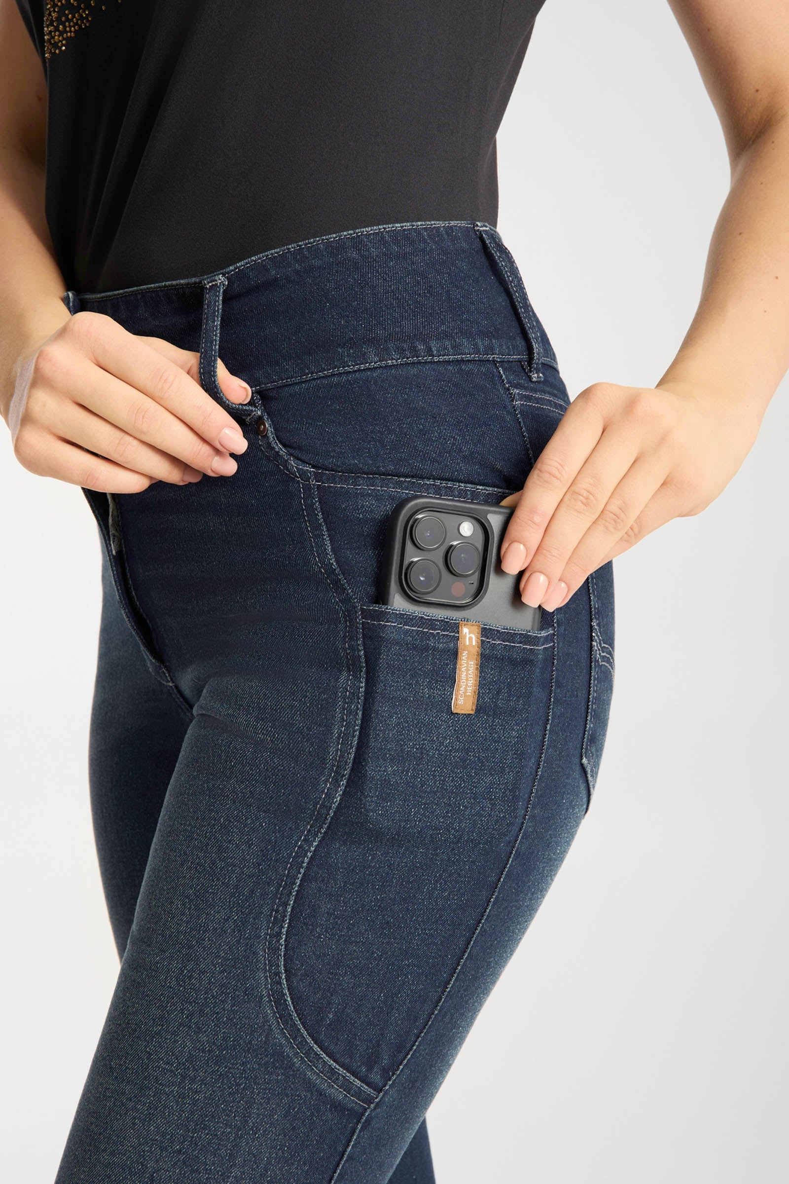 Horze Eleanor Women´s Western Bootcut Jeans Womens Breeches