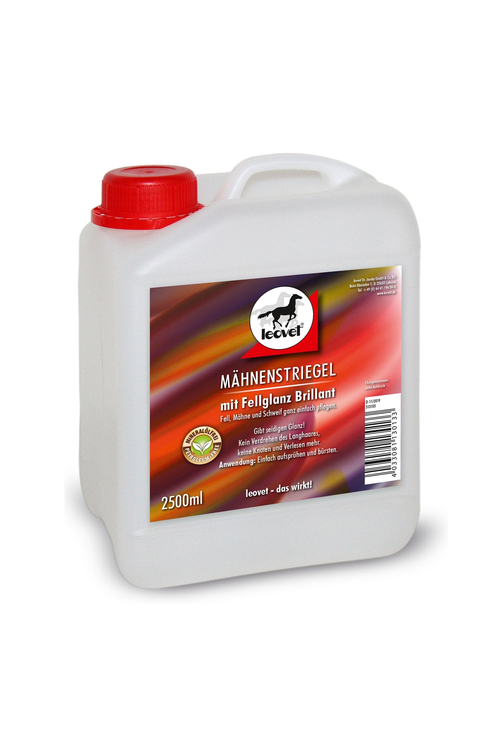 Leovet Mähnenstriegel 2500 ml Pflege