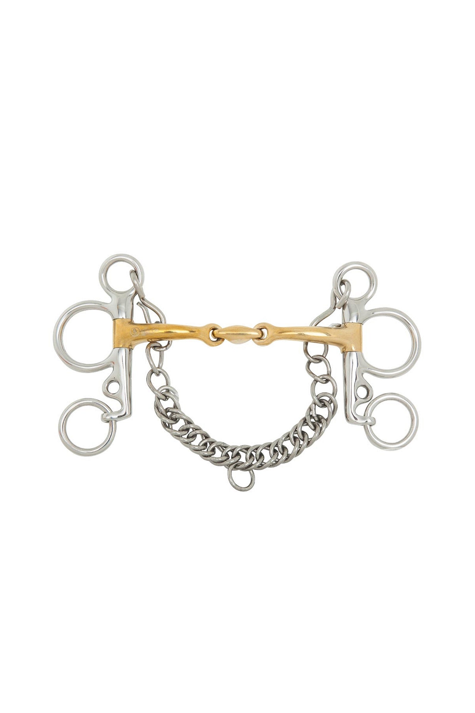 BR Soft Contact Baby Pelham, doppelt gebrochen, 14 mm, Schenkel 102 mm Gebisse