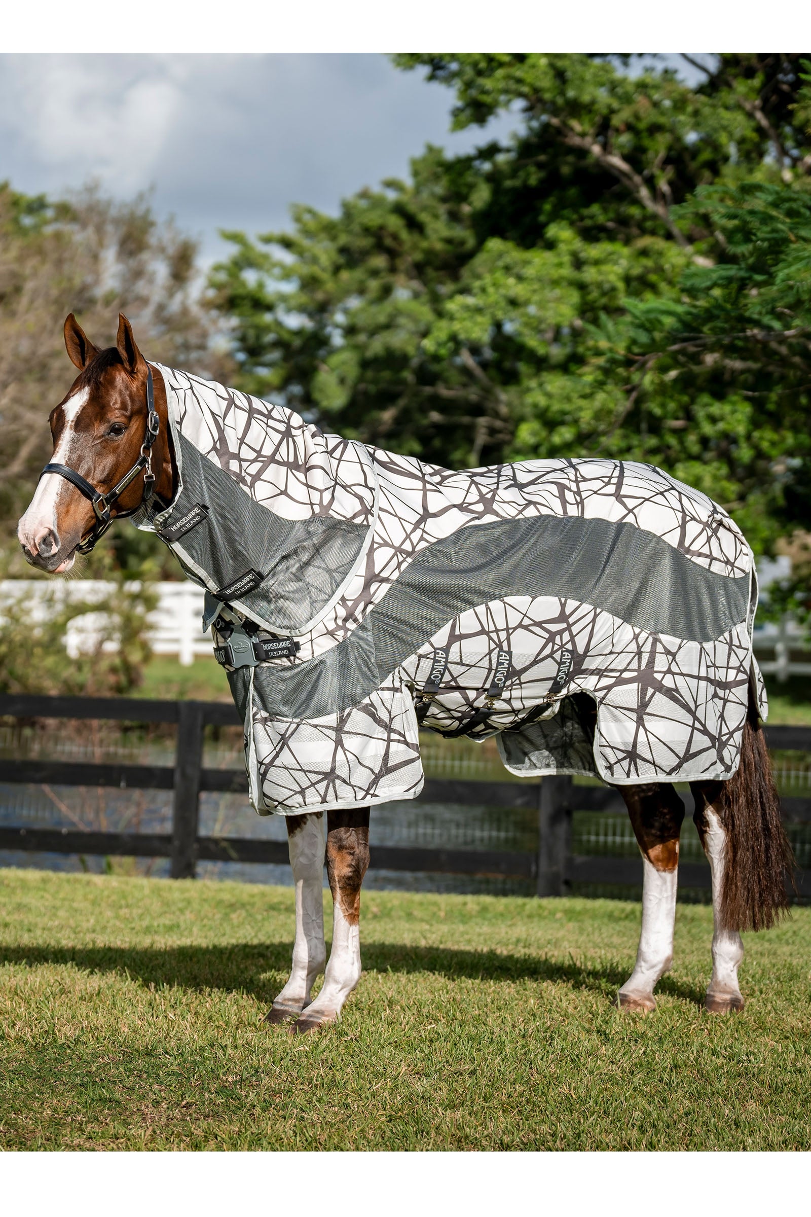 Horseware Amigo 3-in-1 CamoFly Fliegendecke Pferdedecken