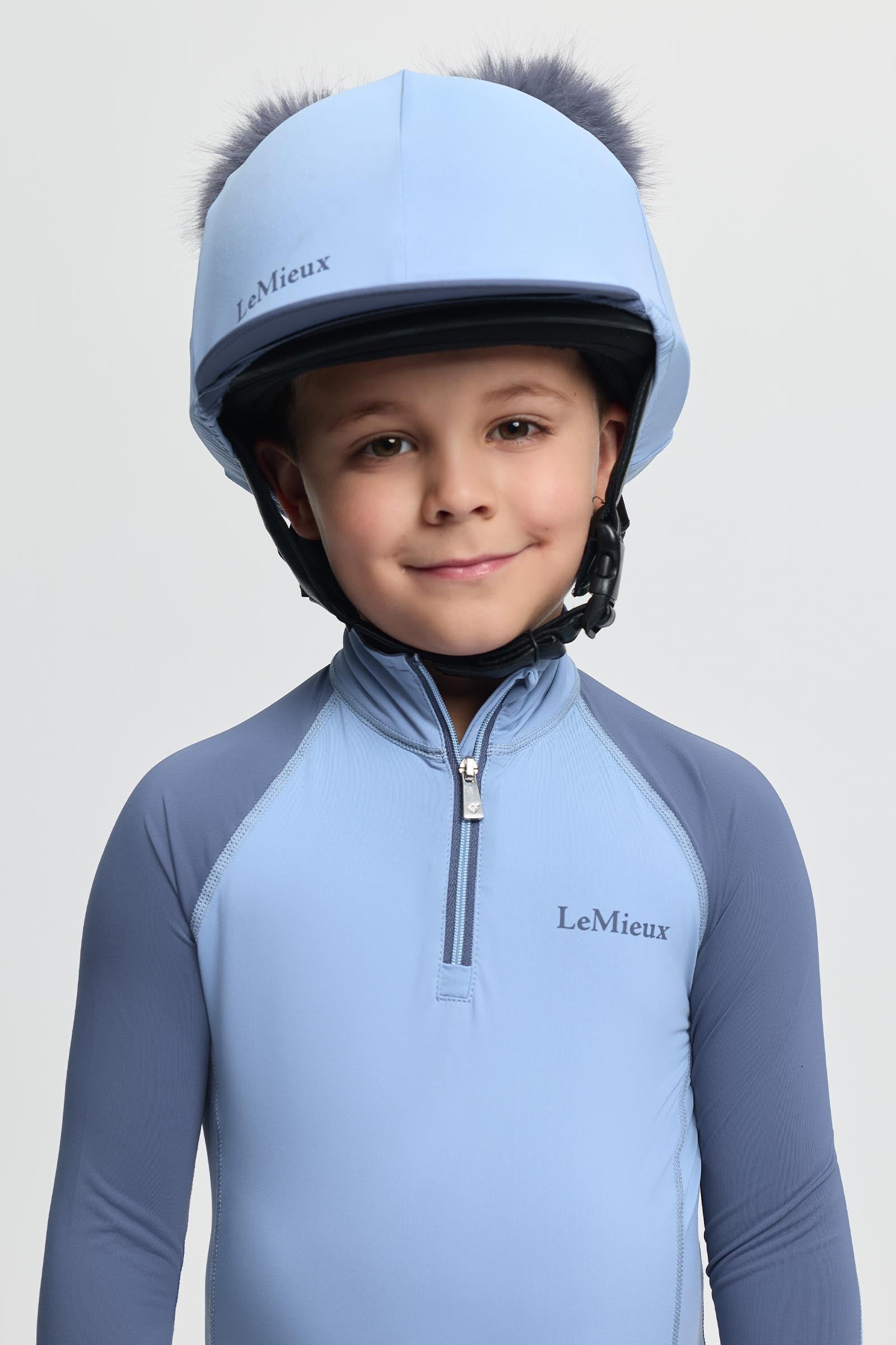 LeMieux Mini Doppel Bommel Helmschutz Kinder Reitbekleidung