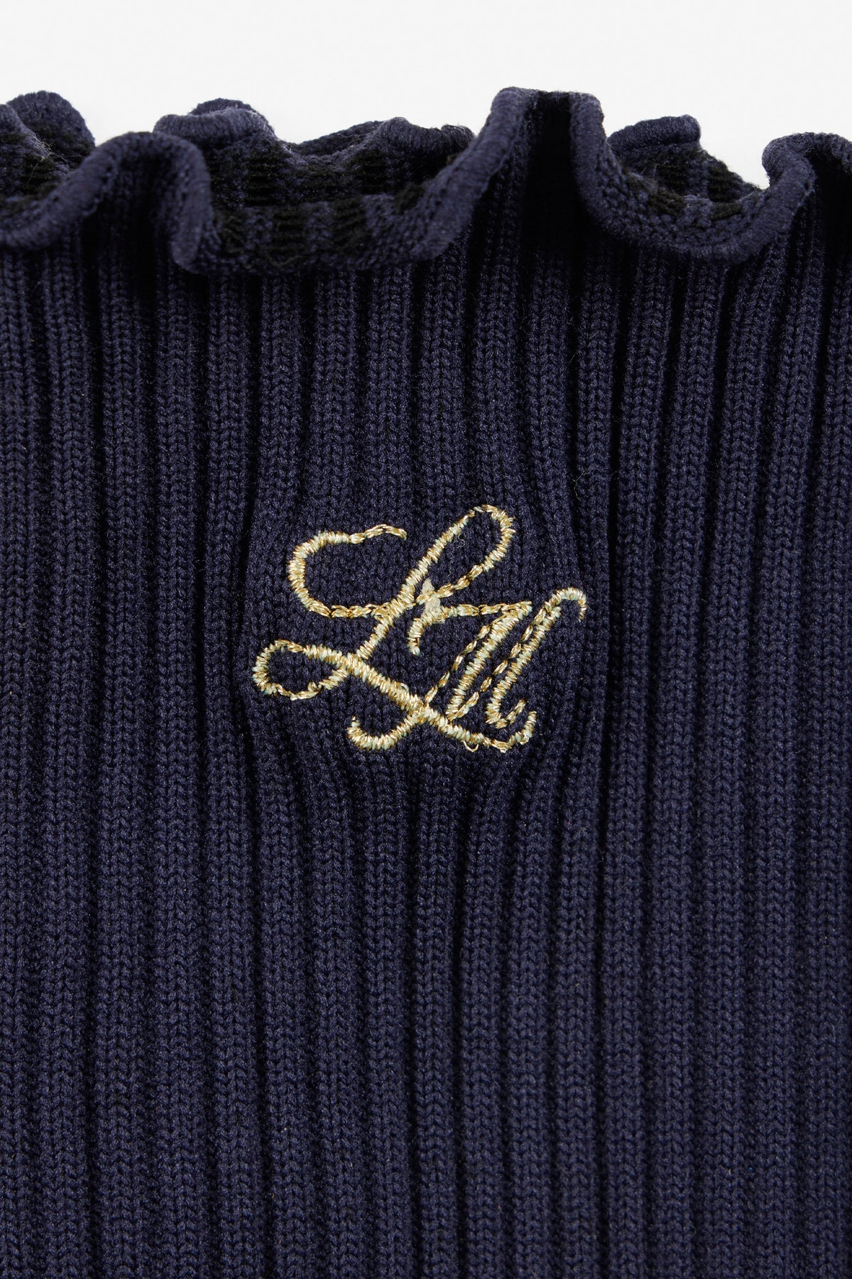 LeMieux Lustre Frill Edge Ribbed Socks Socks