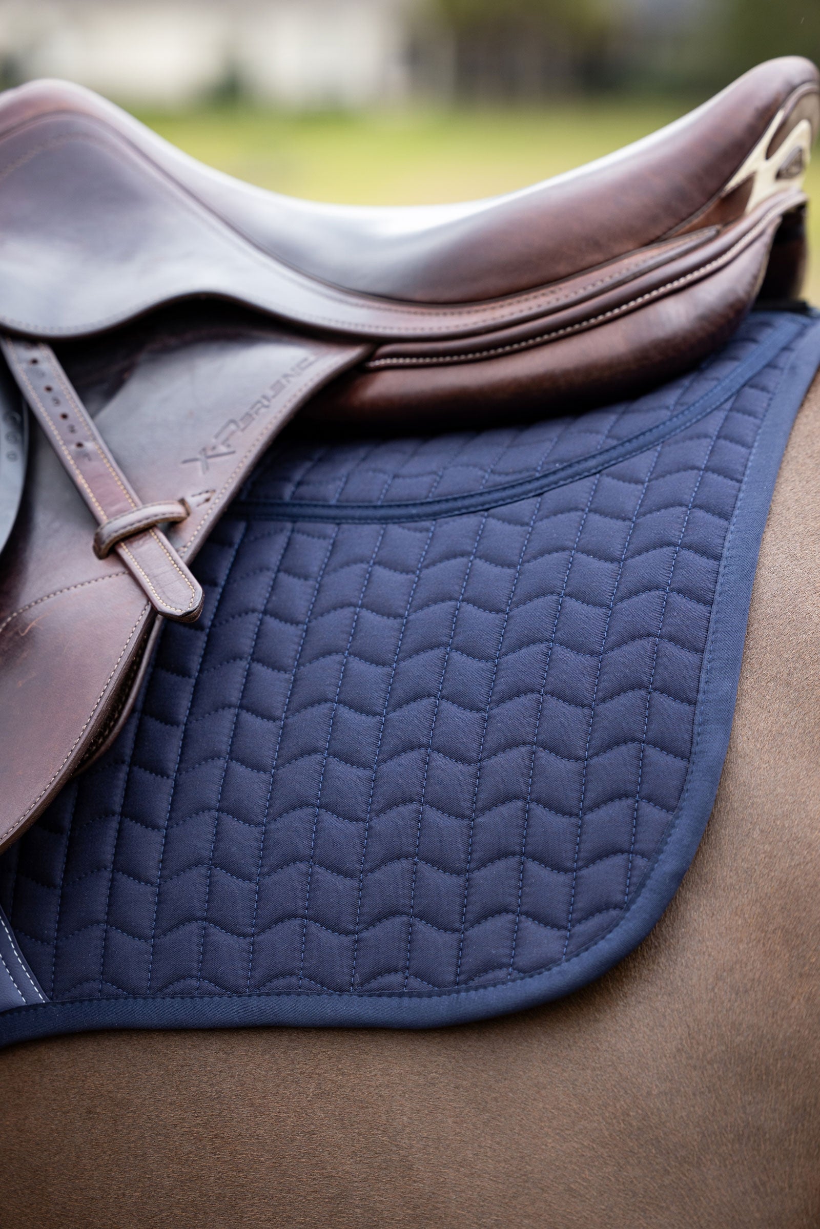 LeMieux Prosorb Plain 2 Pocket Close Contact Pad Saddle Pads