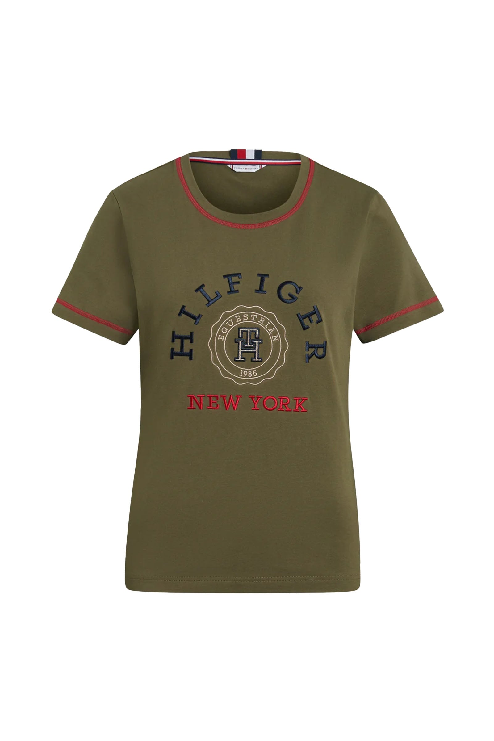 Tommy Hilfiger Equestrian Newport Graphic T-Shirt Damen Reitbekleidung