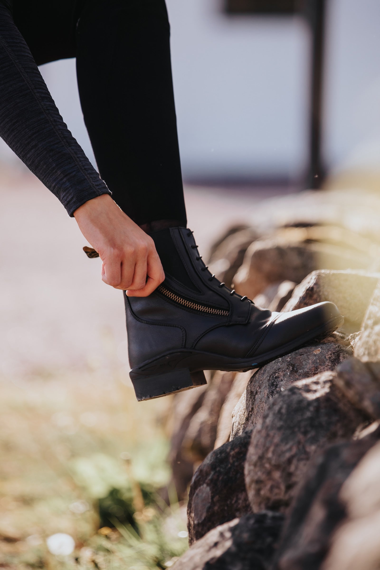 Mountain Horse Veganza Winter Side Zip Paddock Jodhpur Boots Riding Boots & Riding Shoes