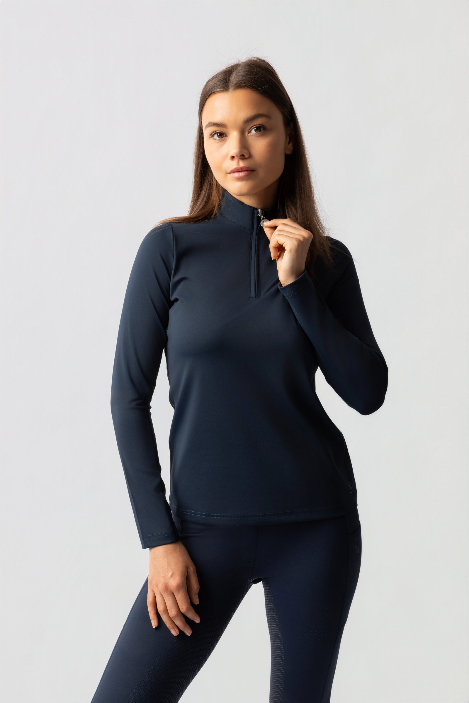 Horze Lilian Damen Trainingsshirt mit langen Ärmeln Damen Reitbekleidung