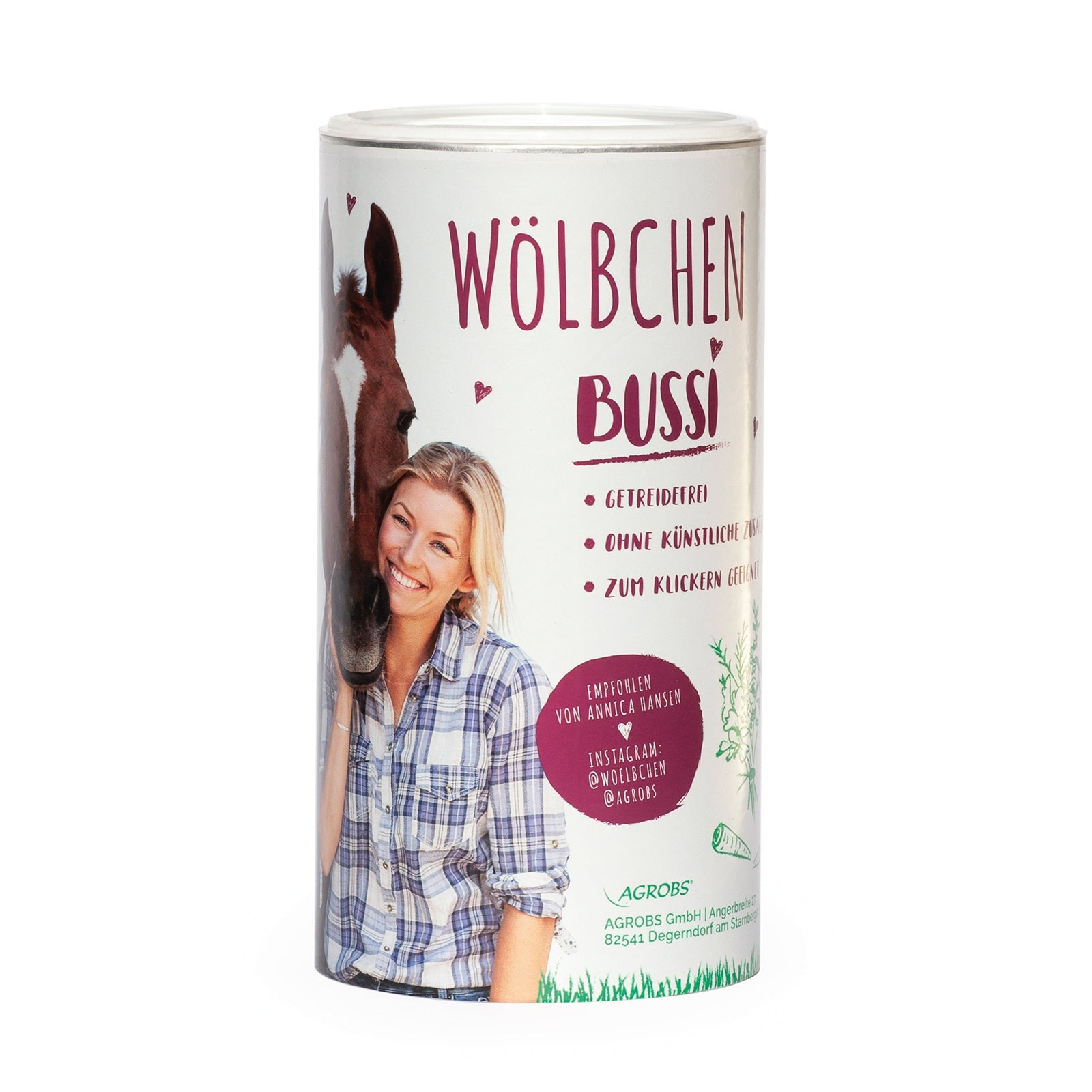 Agrobs Wölbchen Bussi 750g Horse Feed & Nutrition