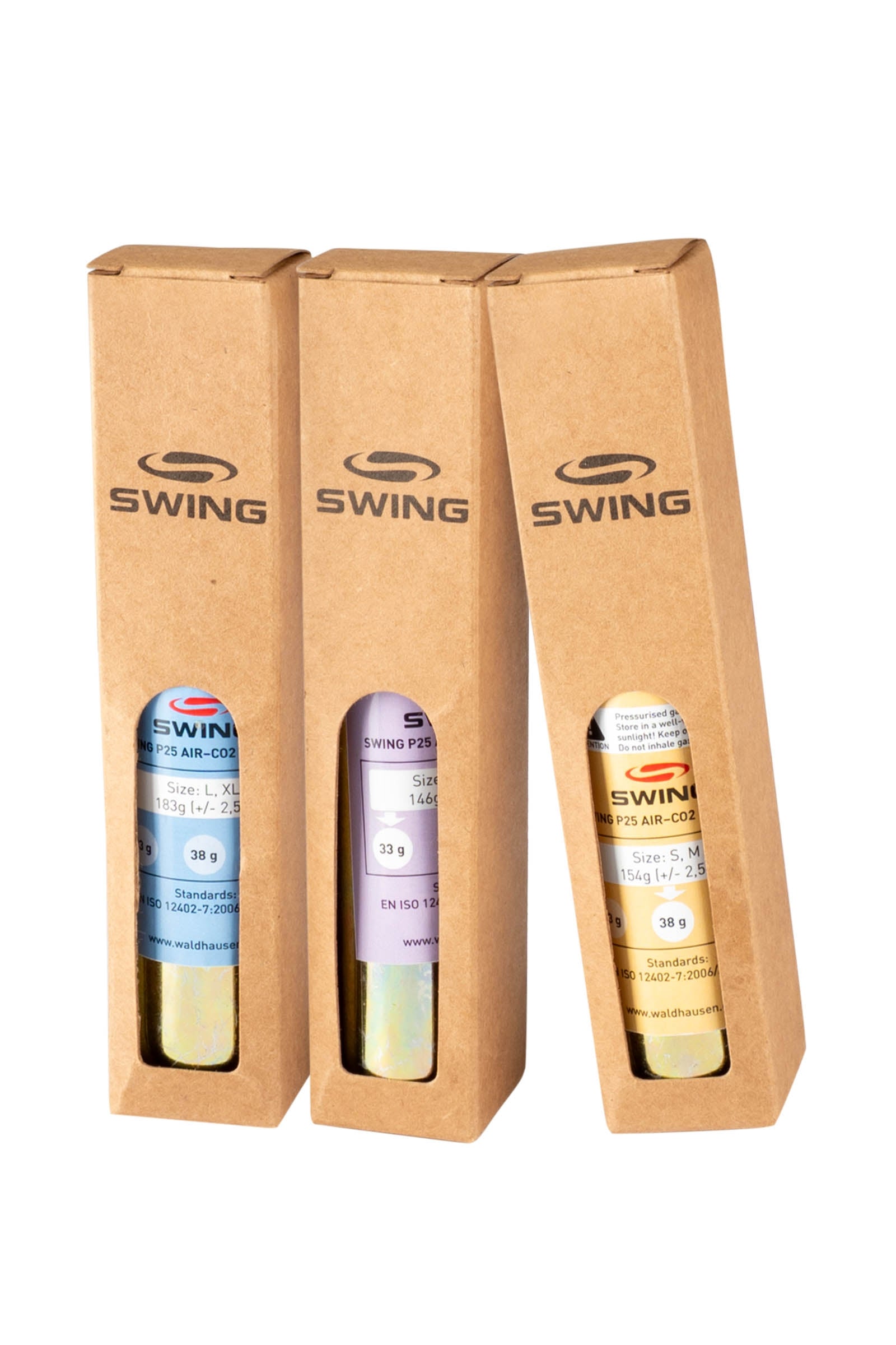 SWING Cartridge CO2 for SWING P25 AIR, S, M, 38g Reithelme & Sicherheitswesten