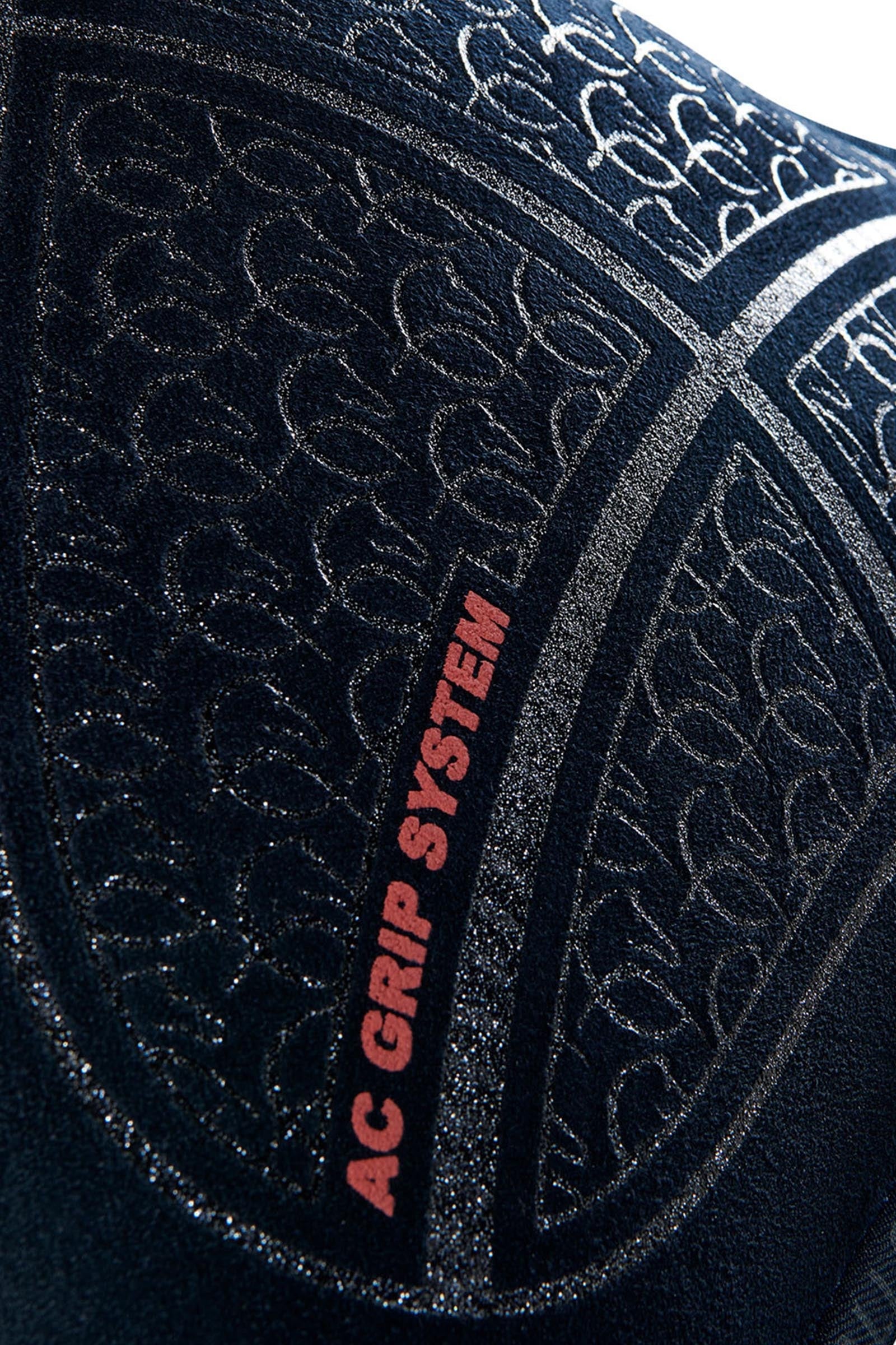 Acavallo Memory Foam Classic Jumping Pad Close Contact Suede Silicone Grip Flat Saddle Pads