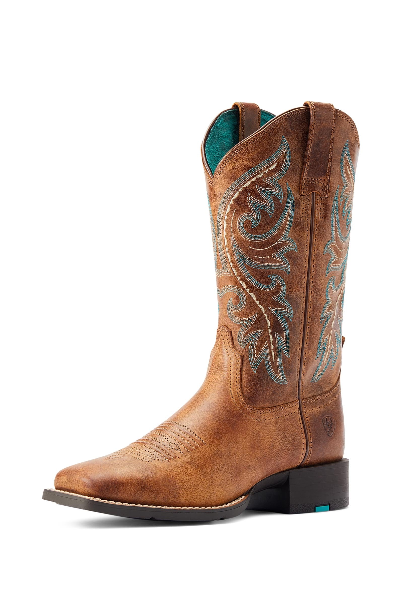 Ariat Round Up Damen-Westernstiefel mit Reißverschluss hinten Reitstiefel & Reitschuhe