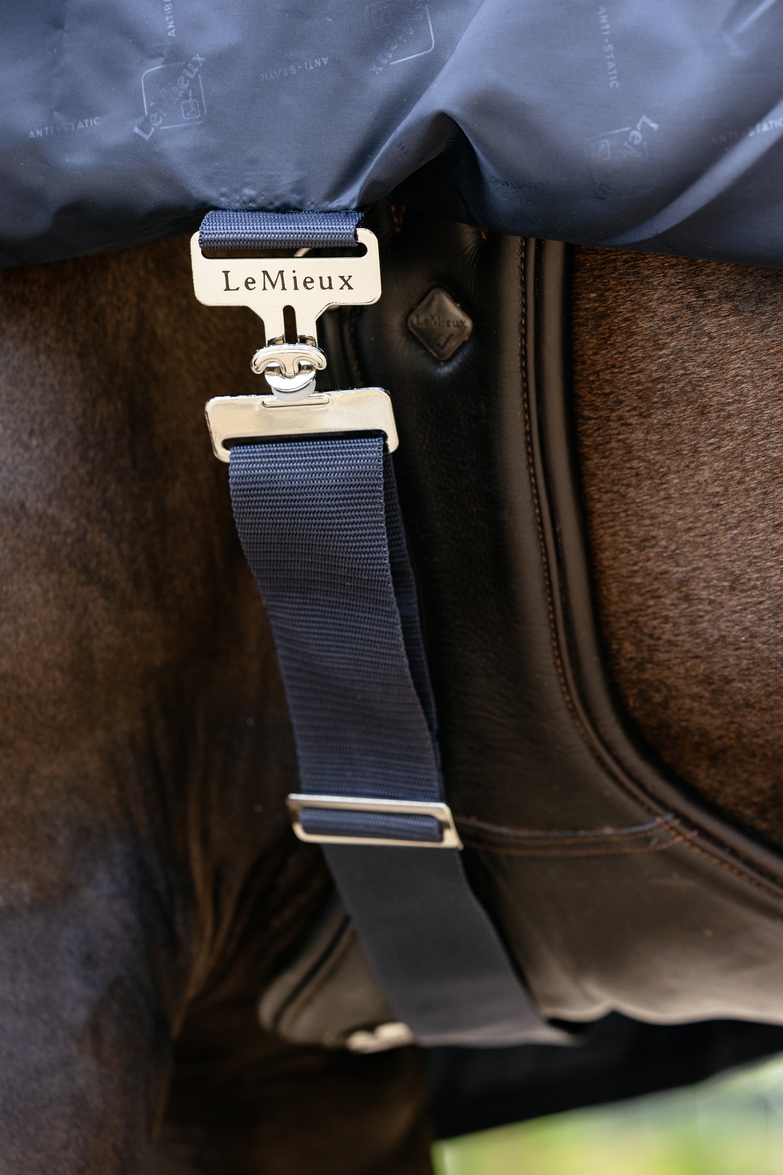 LeMieux Exercise Rain Sheet With Fixed Neck Horse Rugs