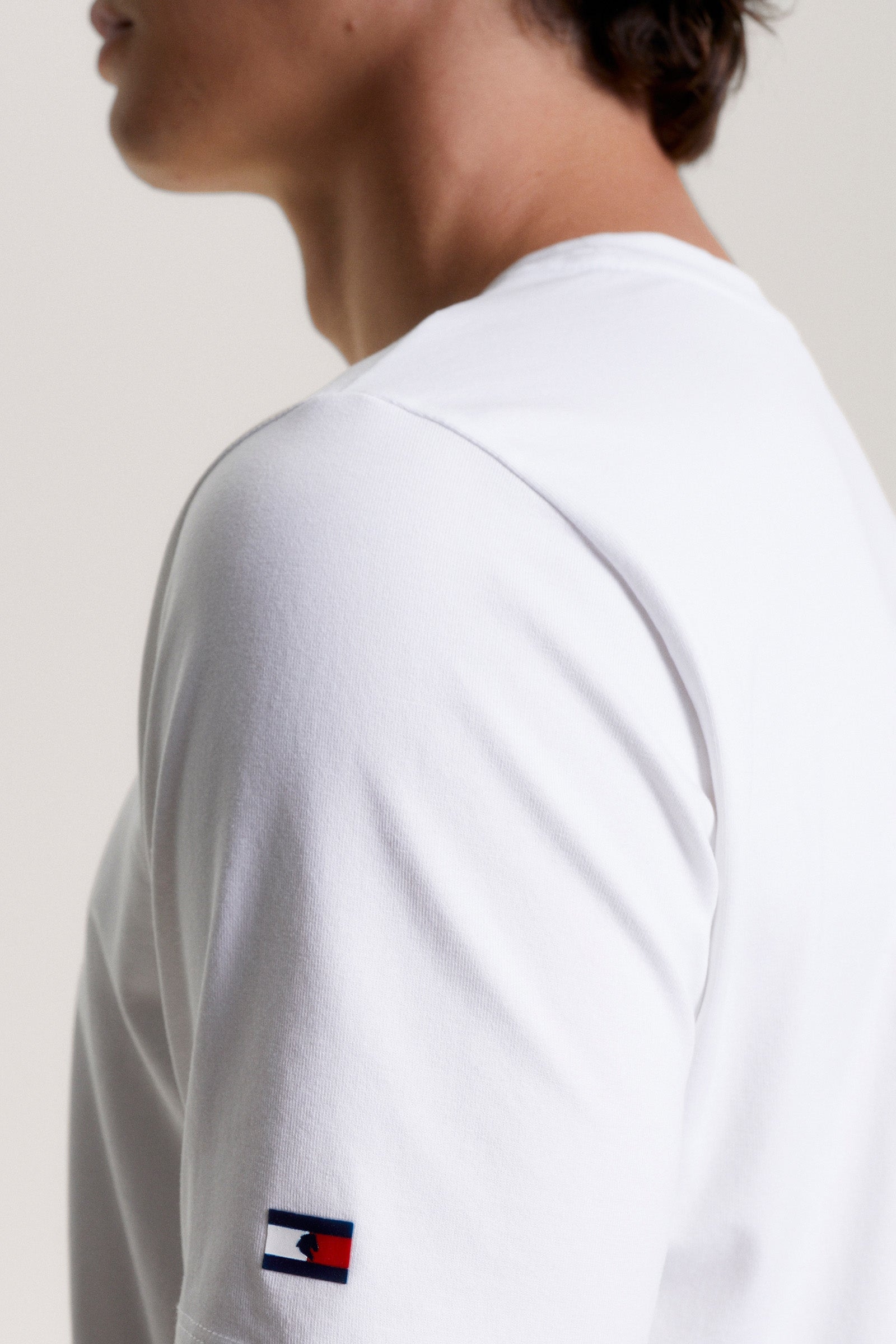 Tommy Hilfiger Equestrian Williamsburg Logo T-Shirt Short Sleeves Mens Riding Clothing