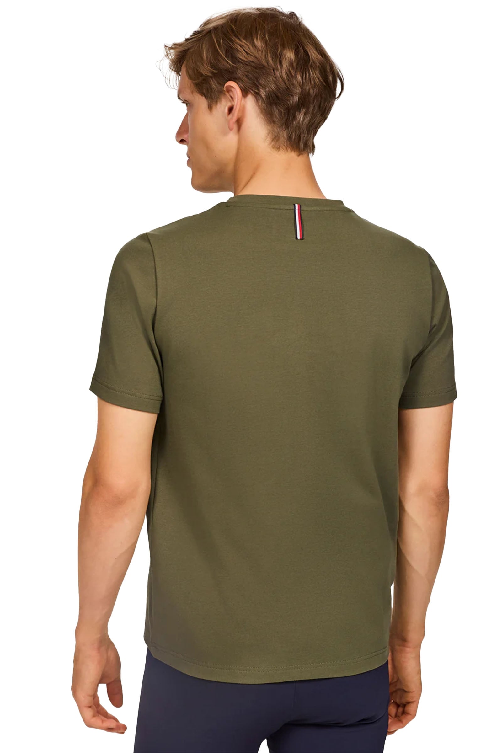 Tommy Hilfiger Equestrian Williamsburg Logo T-Shirt Short Sleeves Mens Riding Clothing