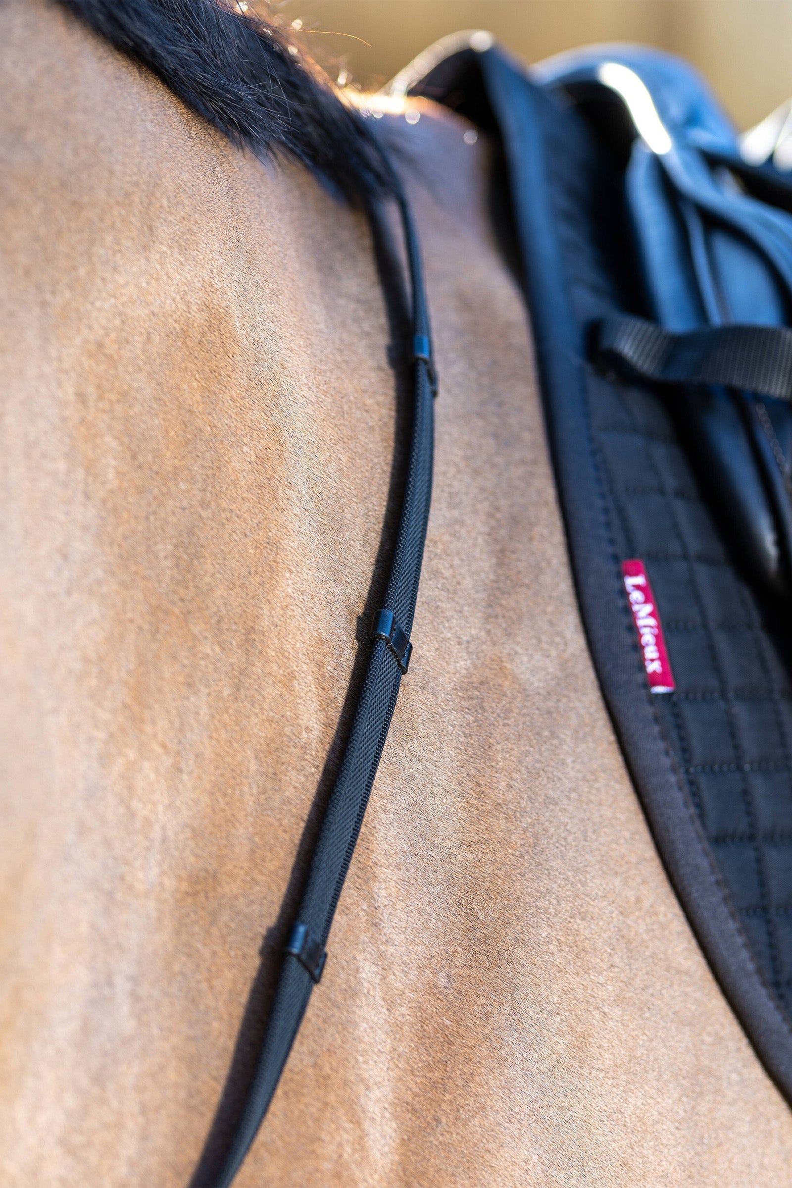 LeMieux Rubber Grip Continental Reins Bridles & Reins