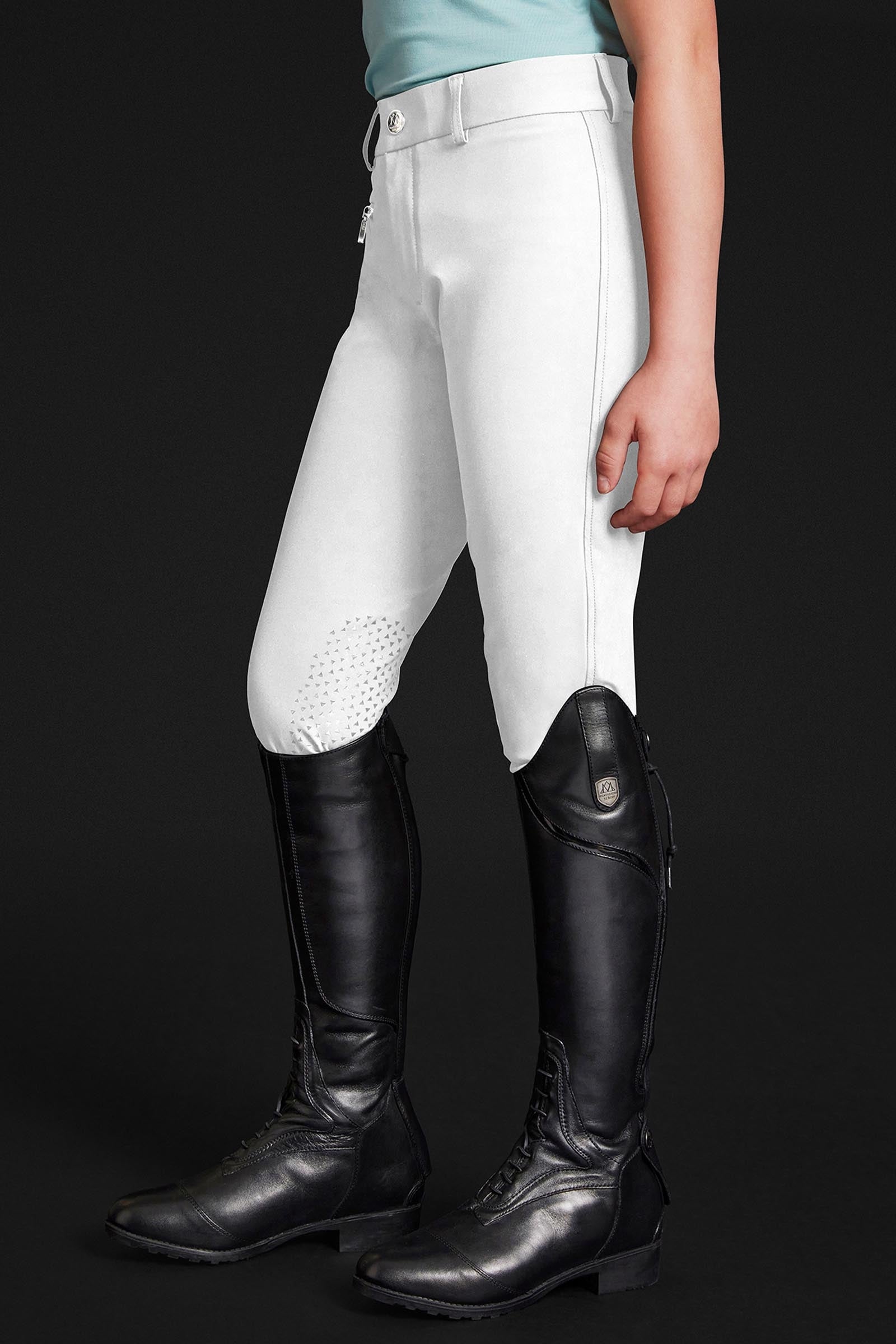 Mountain Horse Crown Kids' Knee Grip Breeches Kids Apparel