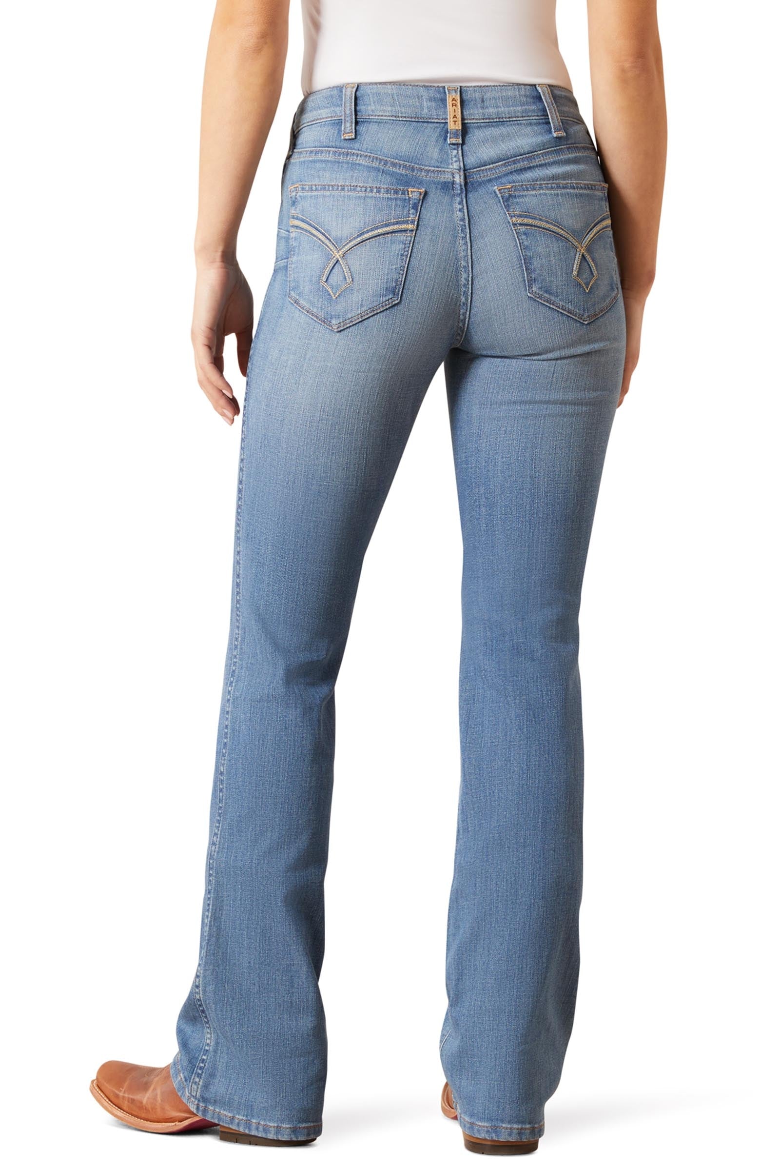 Ariat Damen County Lane Wide Square Toe Westernstiefel Womens Breeches