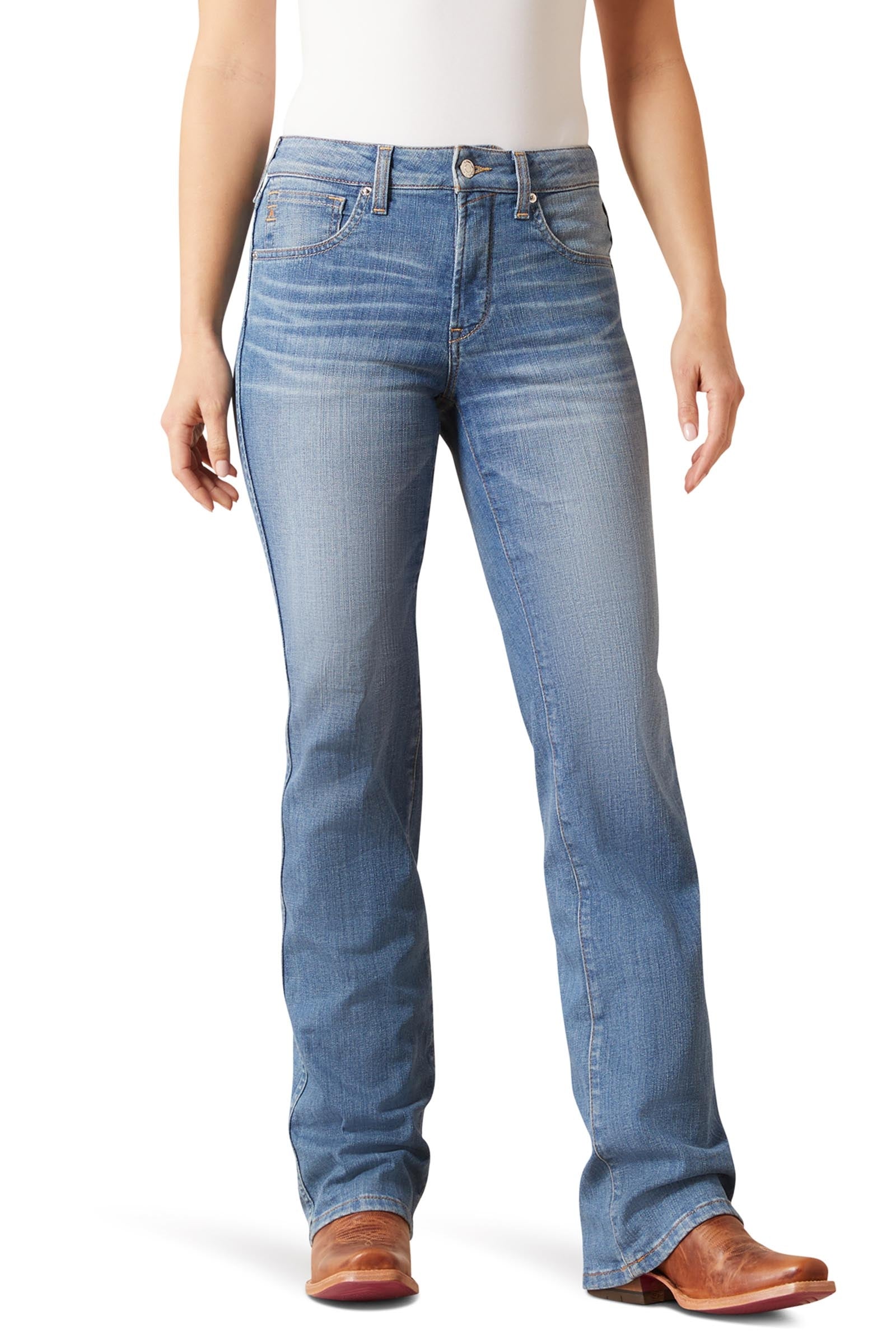 Ariat Women's High Rise Lorena Boot Cut Jeans Womens Breeches