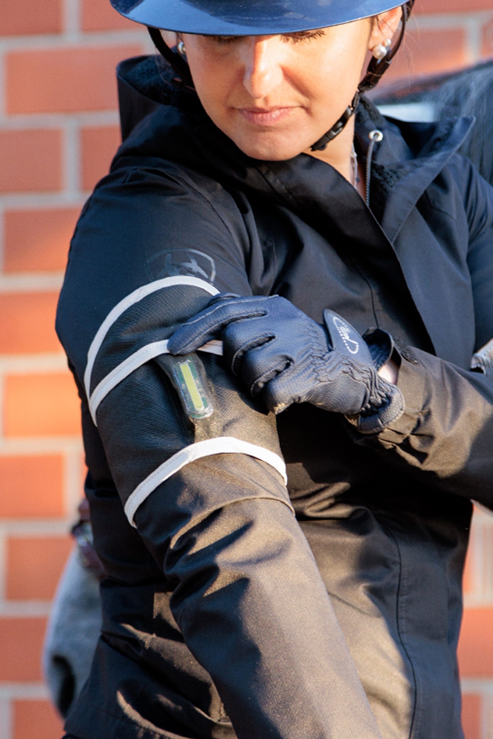 Kavalkade Horselight Arm Cuffs With White Light (2 pcs.) Reflective