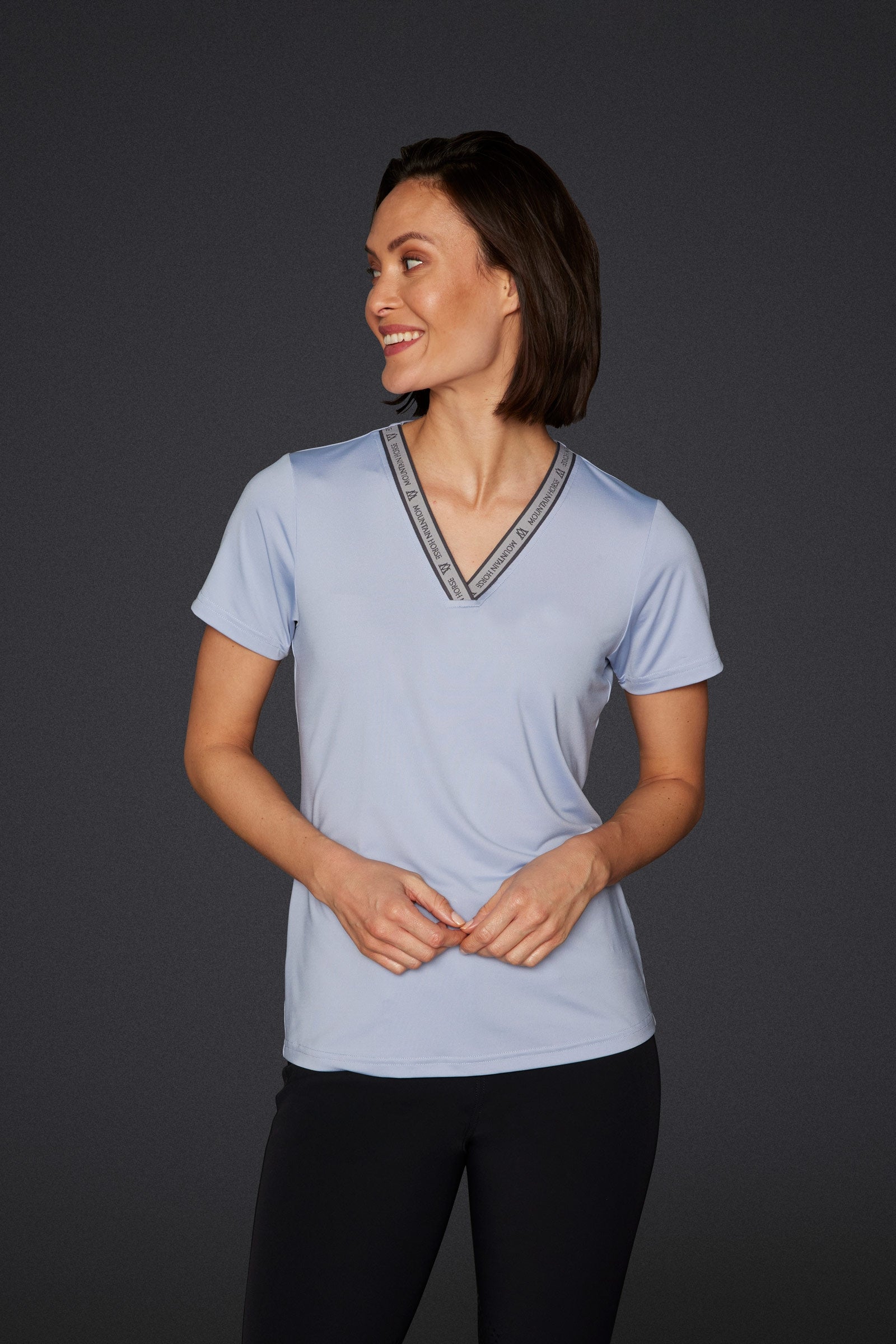 Mountain Horse Active Stripe Women's Tee Women’s Riding Clothing