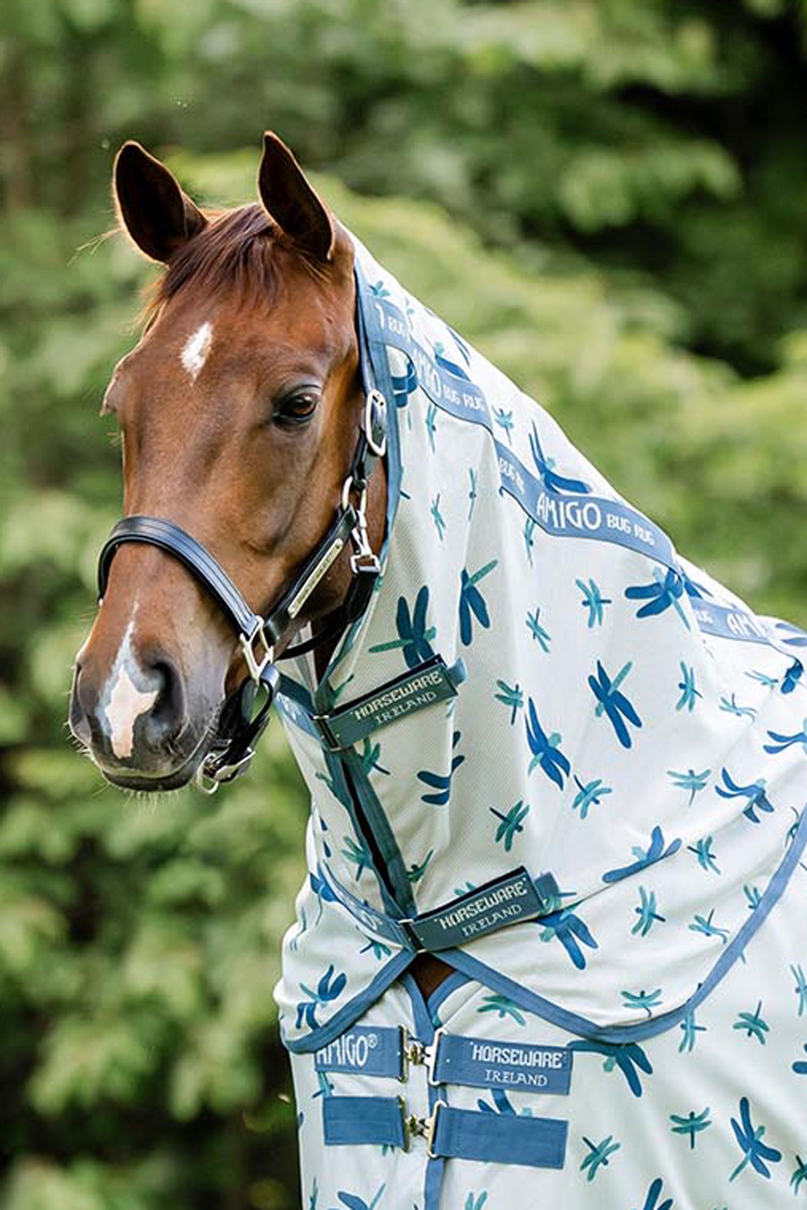 Horseware Amigo Halsteil für Fliegendecke, UV-Schutz Pferdedecken