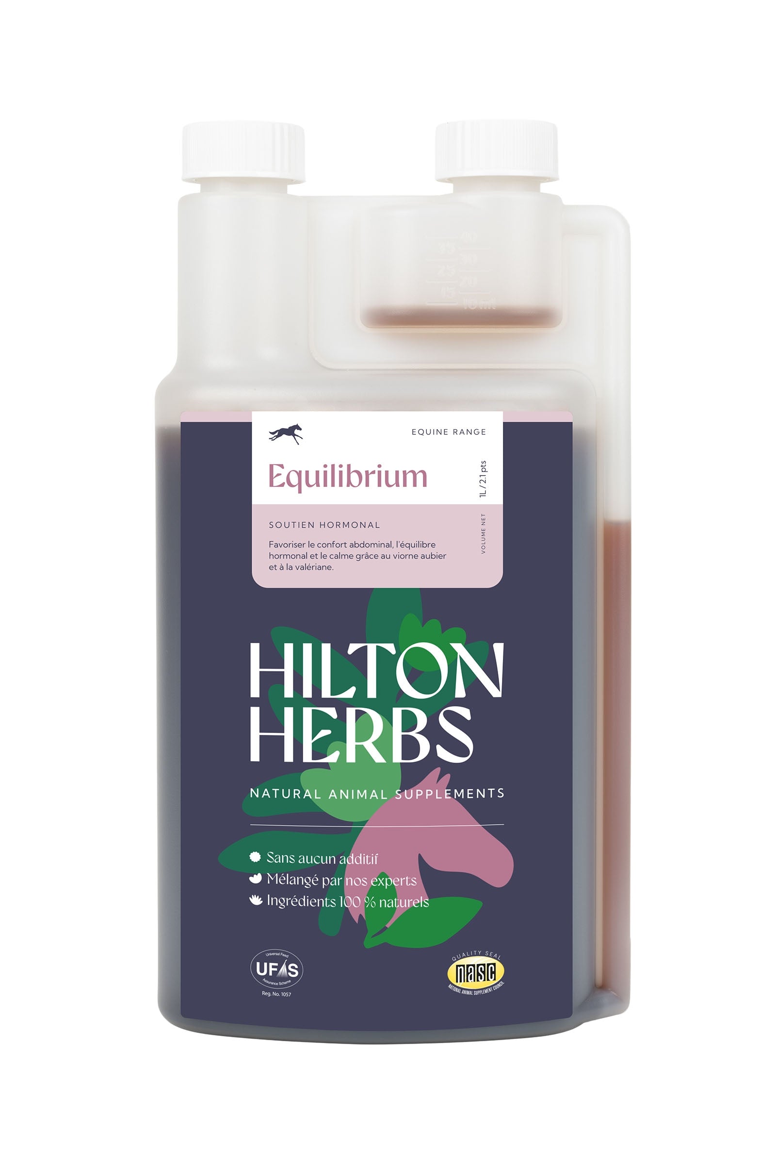Hilton Herbs HiltonHerbs Easy Mare Gold – Equilibrium gold, 1 Liter Horse Feed & Nutrition
